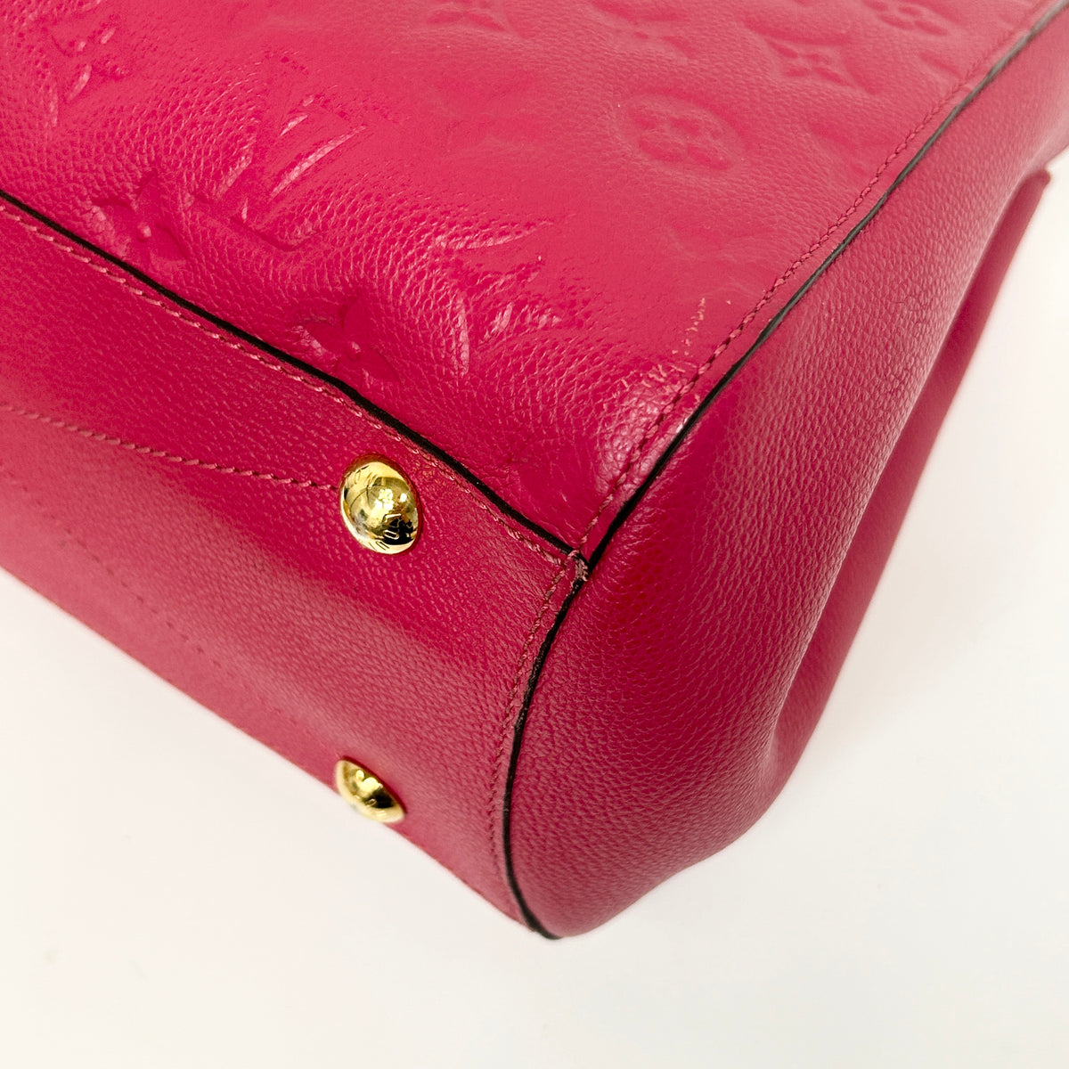Dahlia Empreinte Leather Montaigne MM Bag w/GHW
