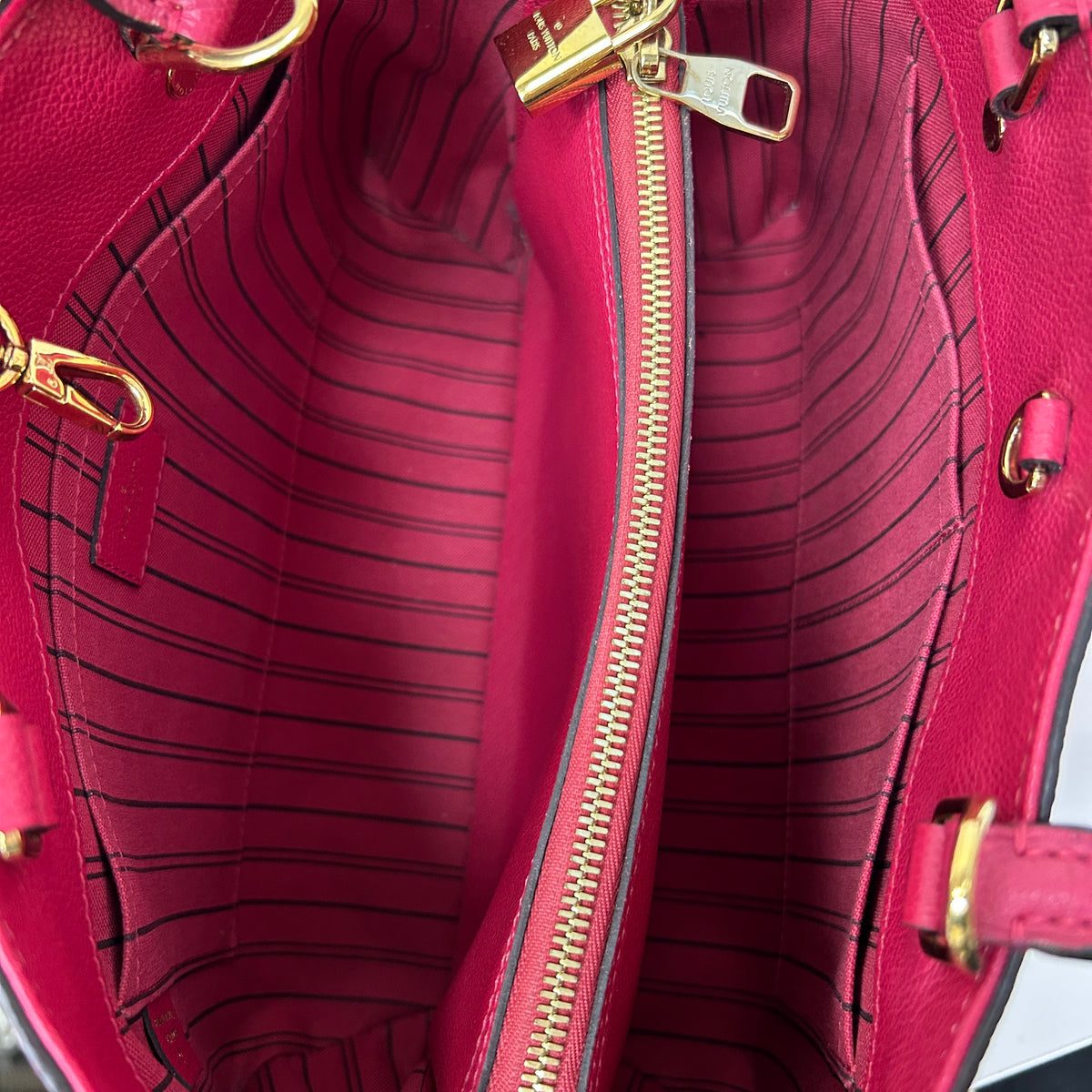 Dahlia Empreinte Leather Montaigne MM Bag w/GHW