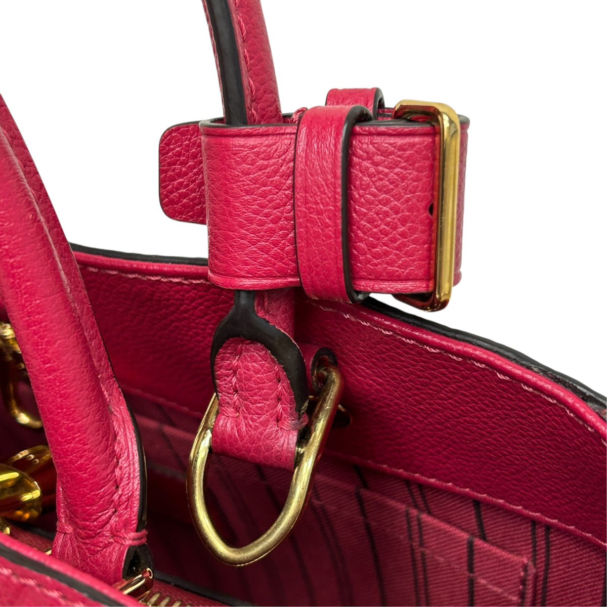 Dahlia Empreinte Leather Montaigne MM Bag w/GHW