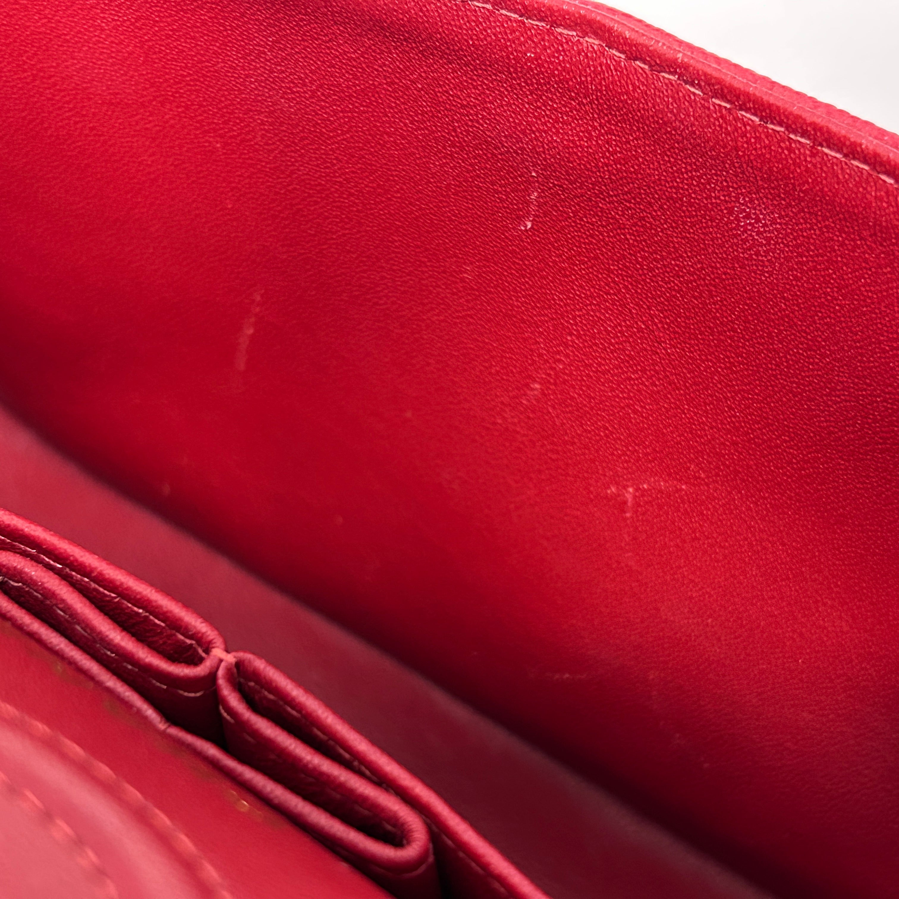 Red Caviar Classic Small Double Flap Bag w/GHW