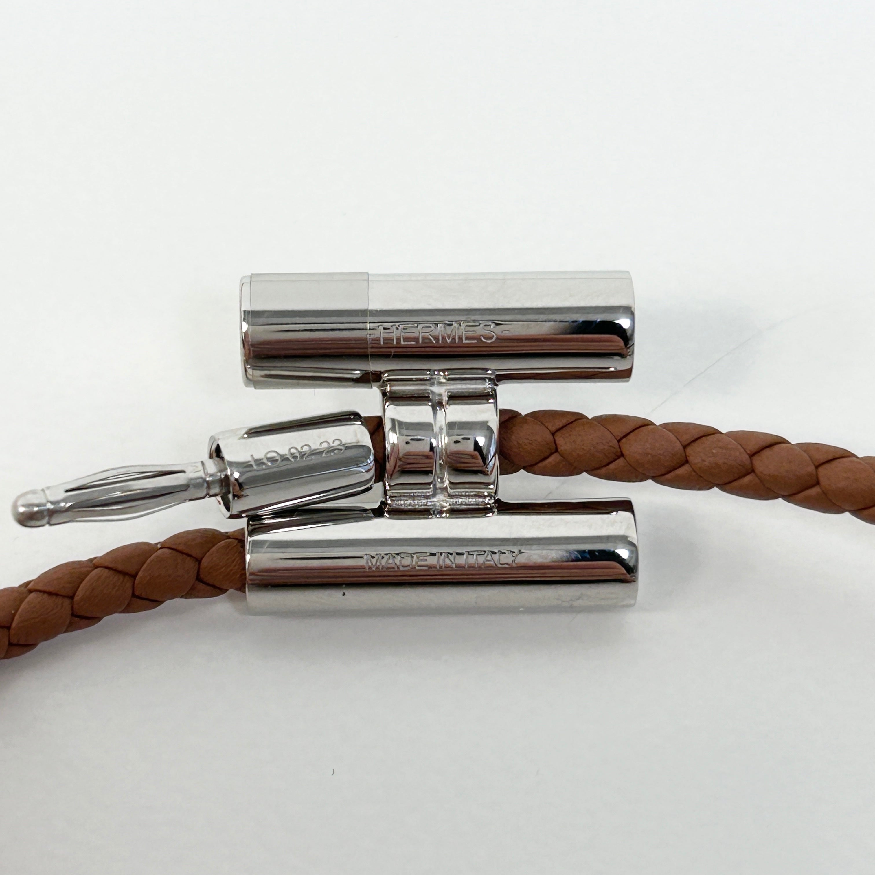 Gold Tournis Tresse Bracelet w/PHW