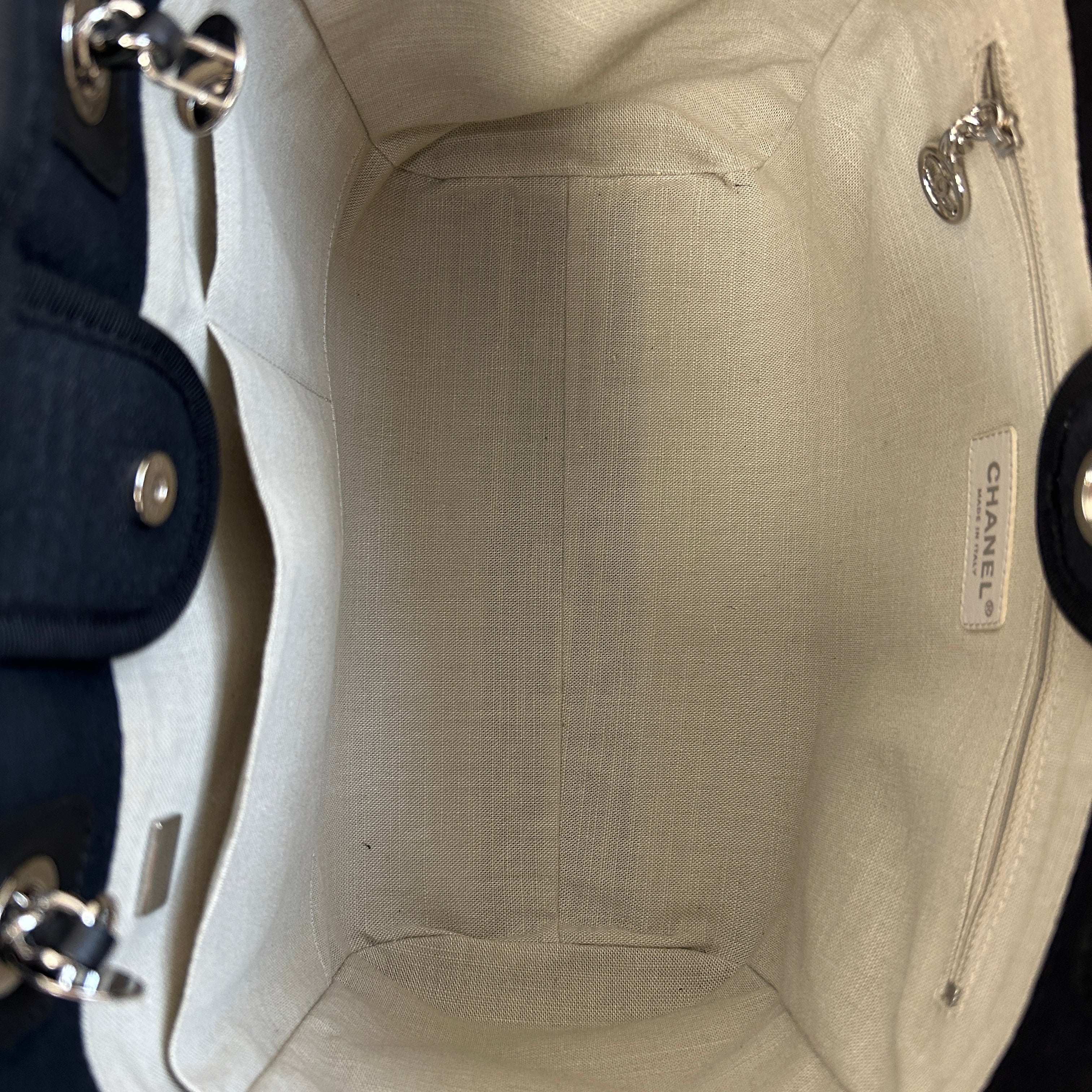 Black Deauville New Small Bag w/Pochette