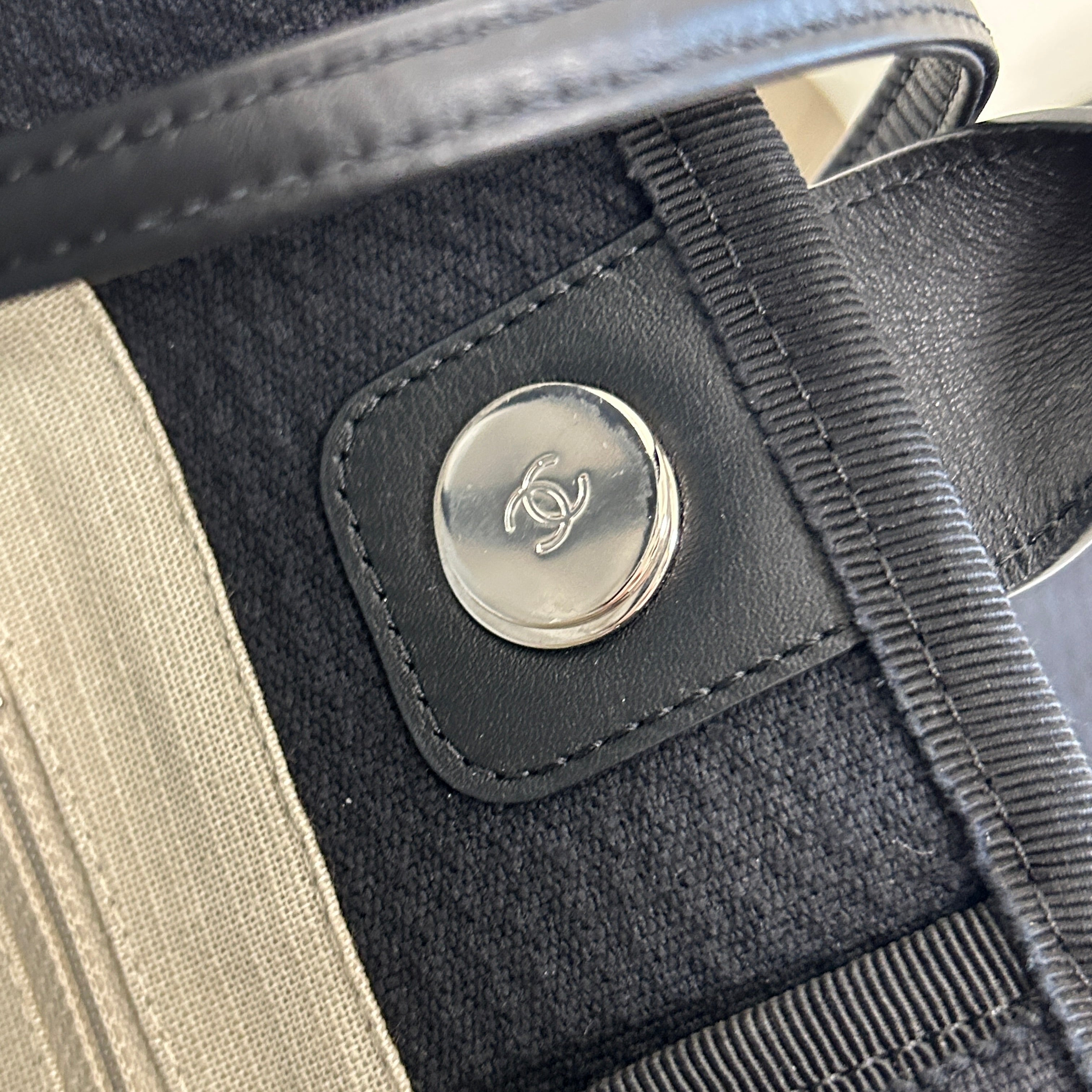 Black Deauville New Small Bag w/Pochette