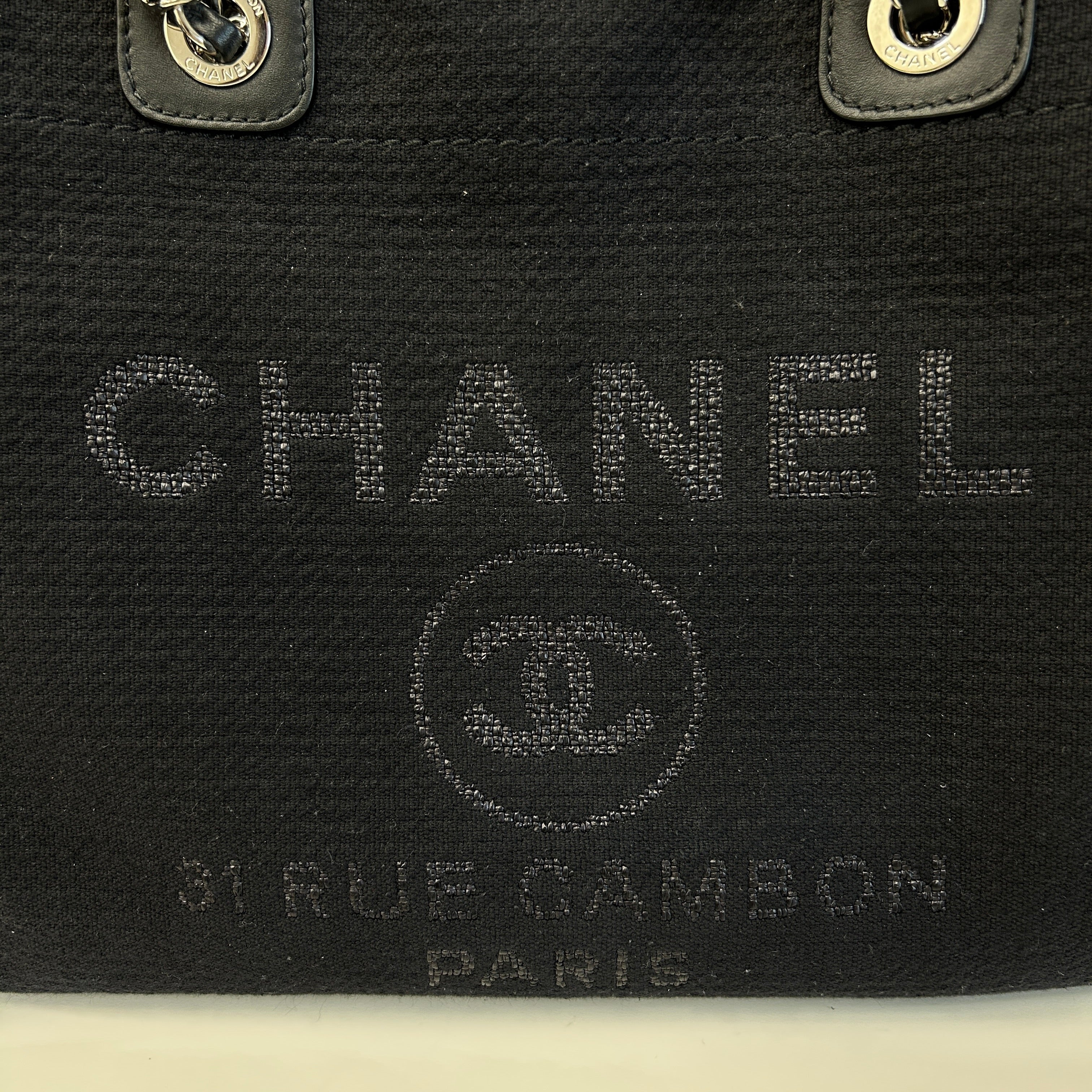 Black Deauville New Small Bag w/Pochette