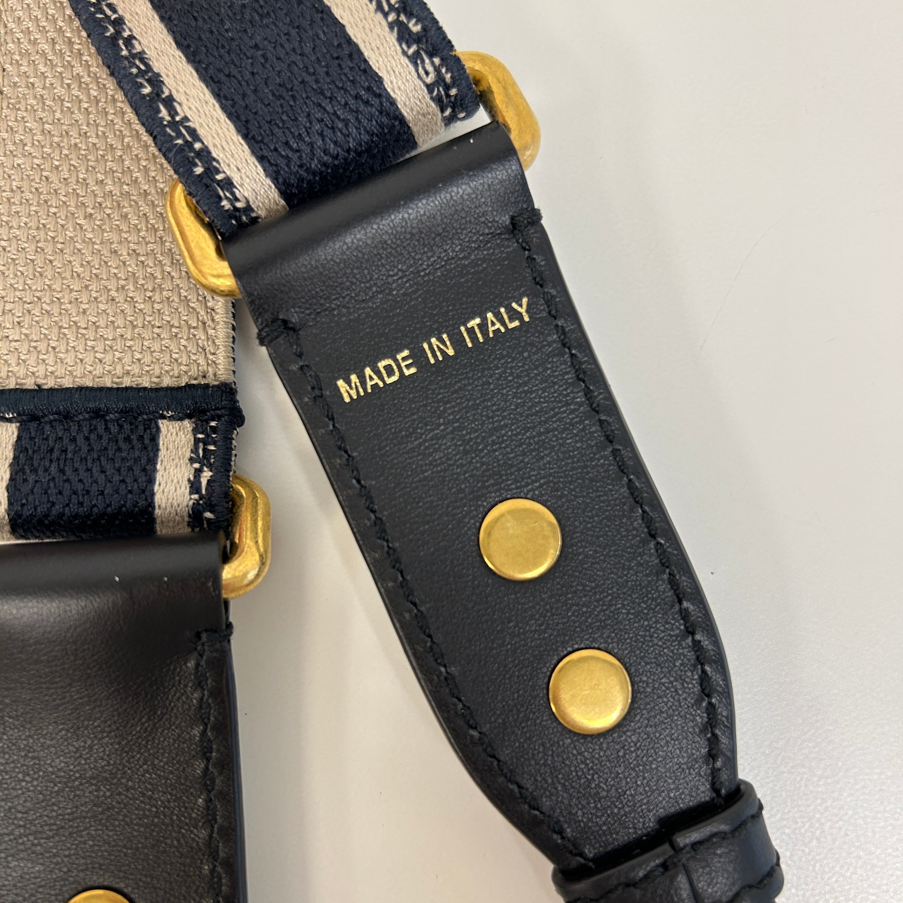 Blue Embroidery Adjustable Shoulder Strap w/AGHW