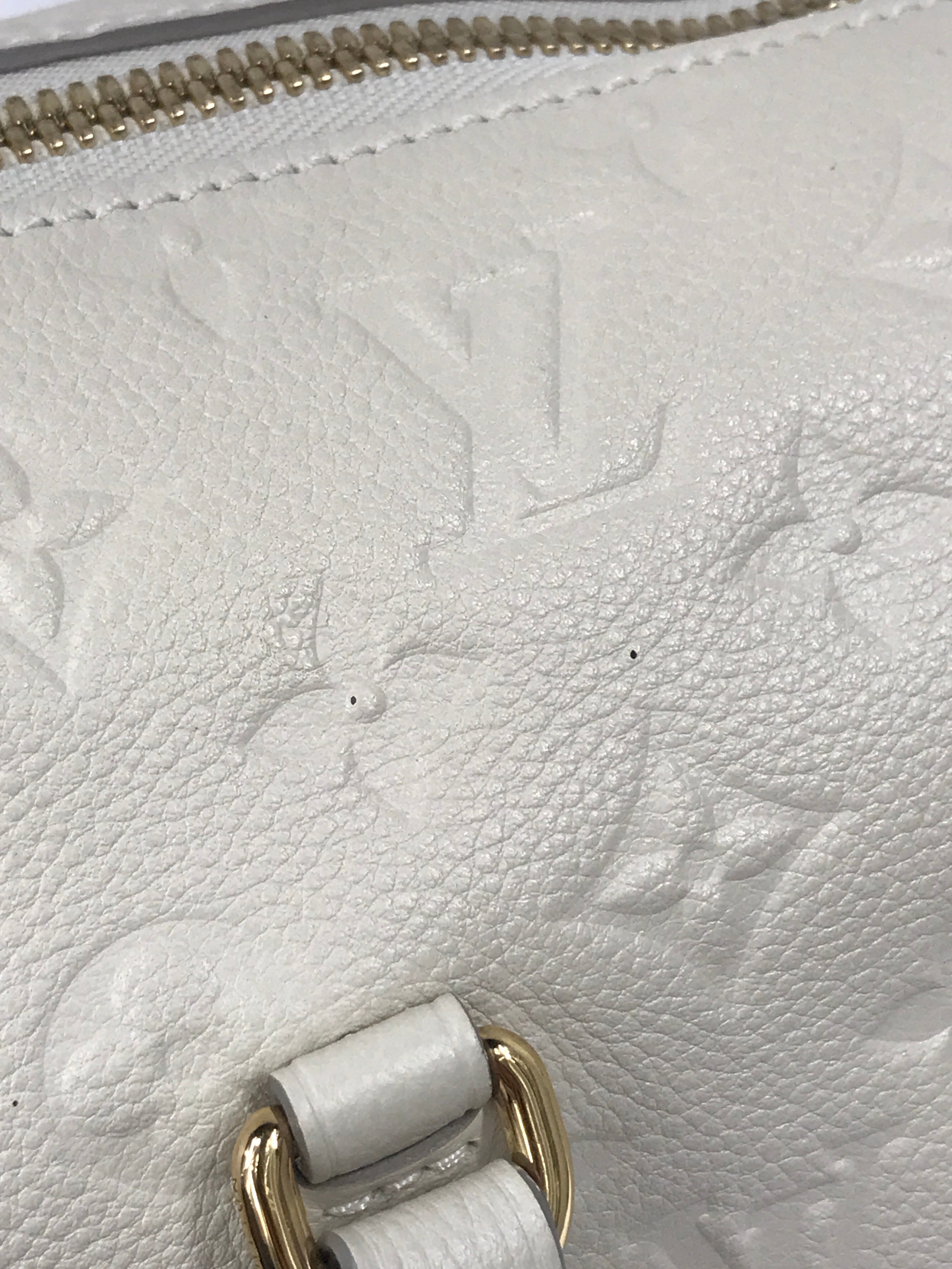 Niege Monogram Empriente Leather Lumineuse PM Bag w/GHW