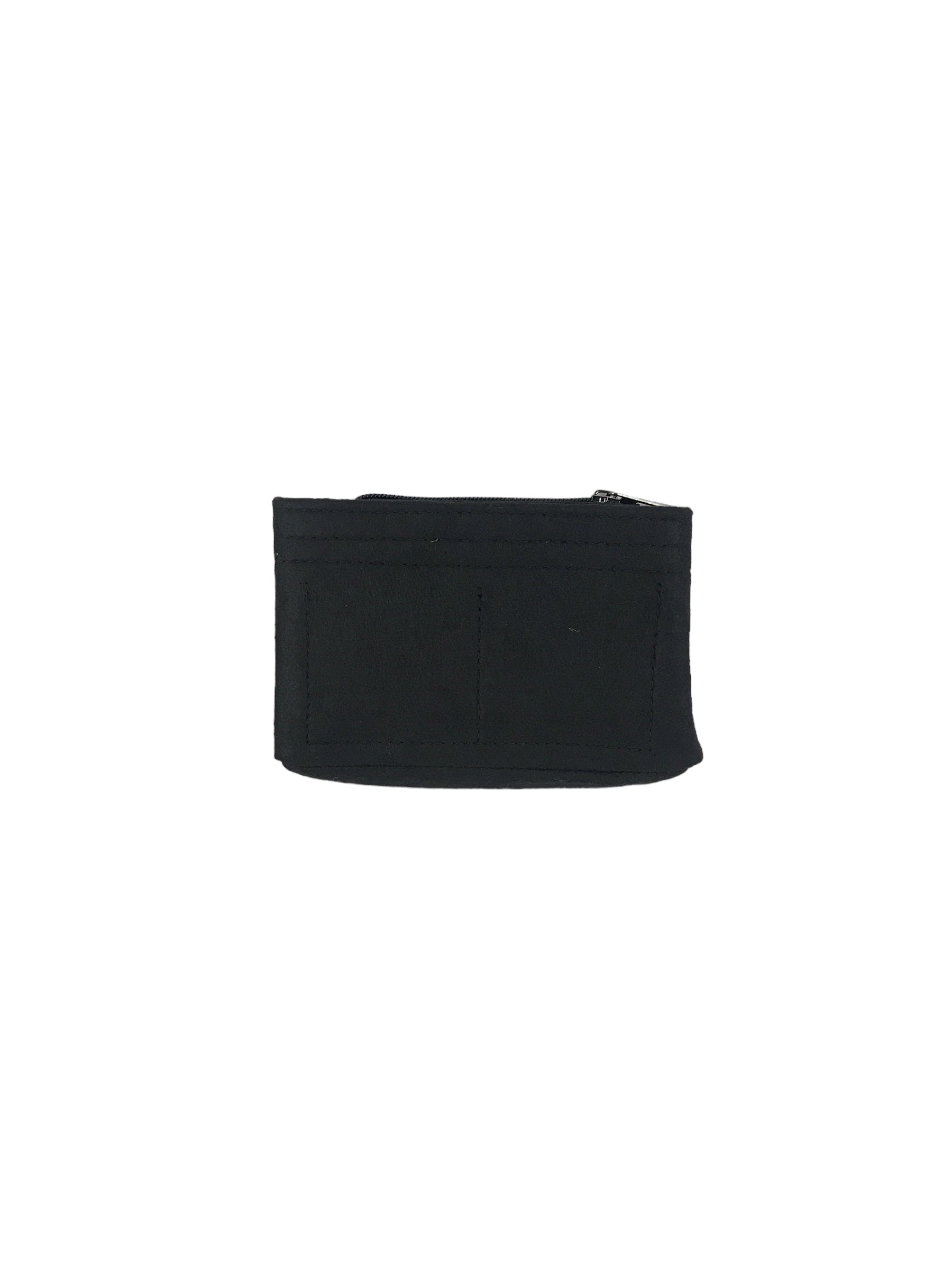 Black Chanel Square Mini Felt Bag Insert/Organizer