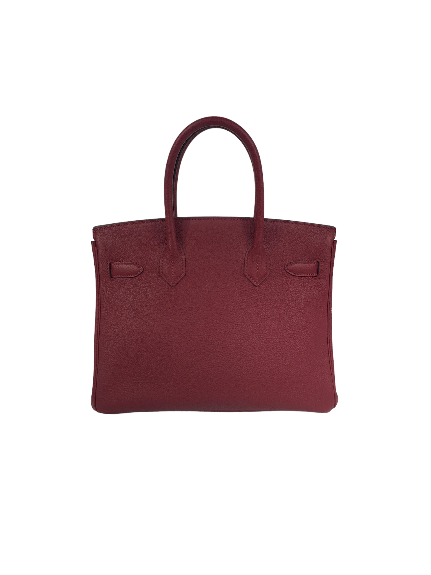 Burgundy hermes cheap bag