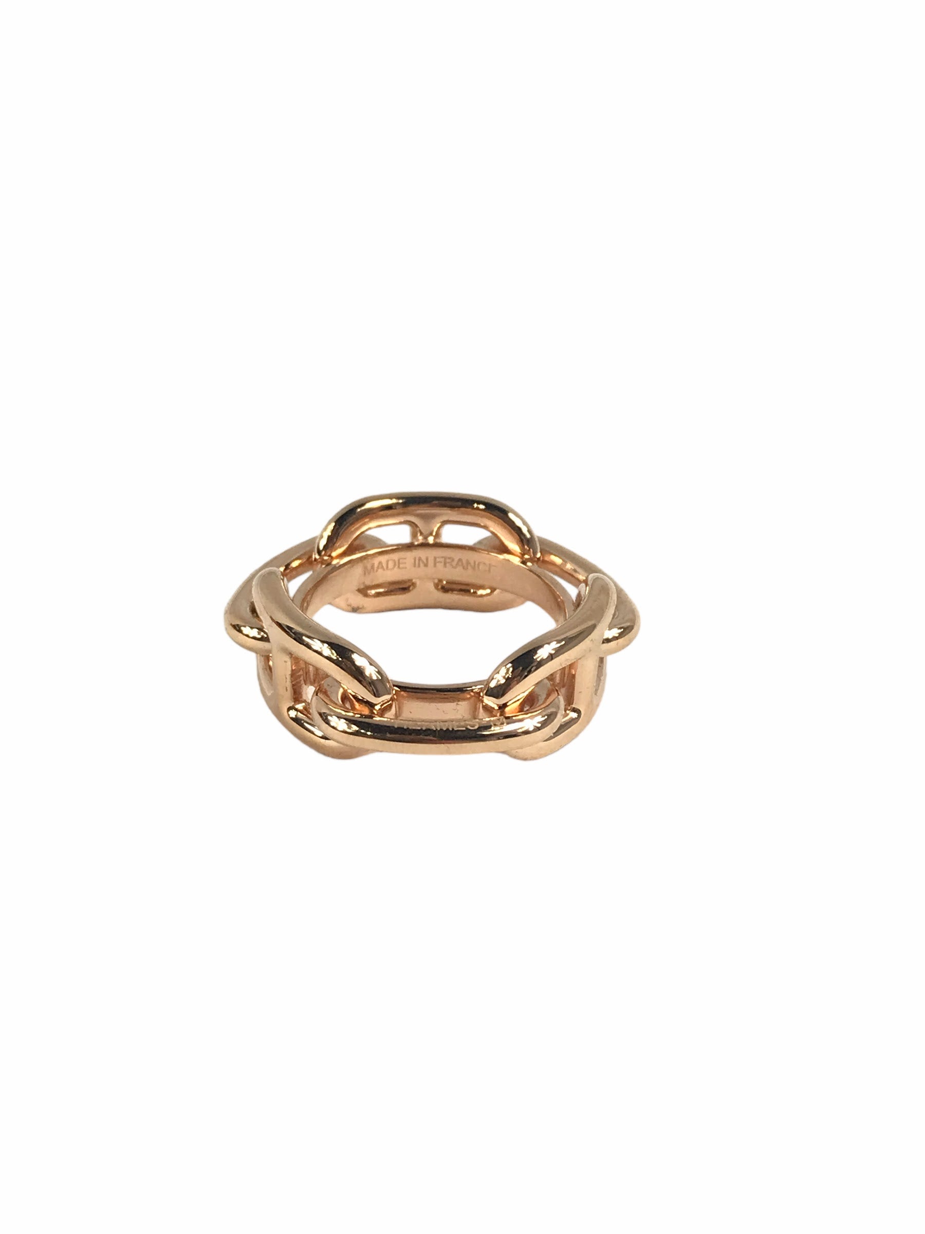 Rose Gold Regate Scarf Ring