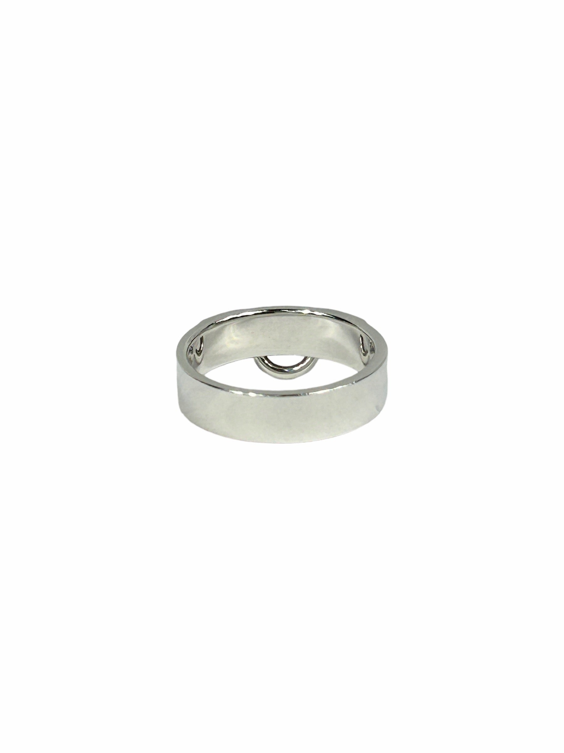 Silver Collier de Chien PM Ring