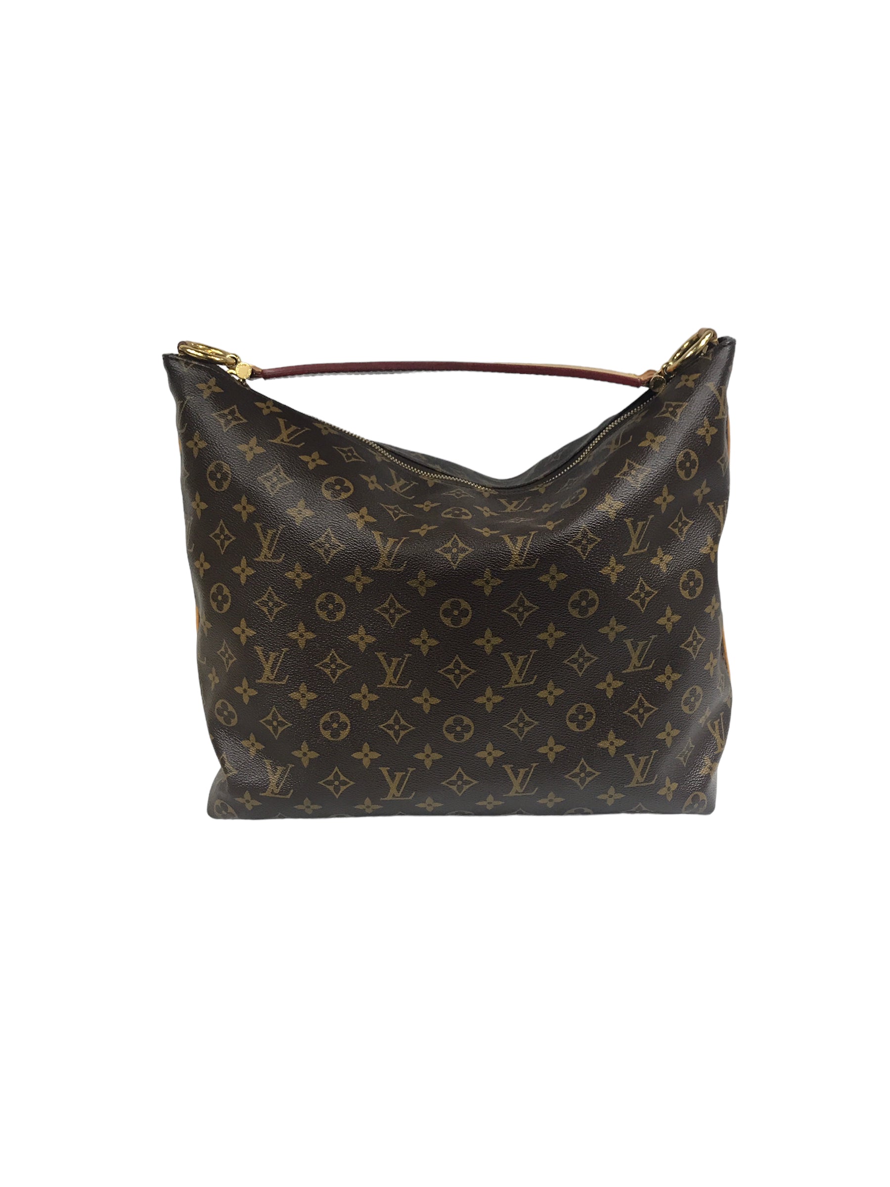 Monogram Coated Canvas Sully MM Bag W/GHW