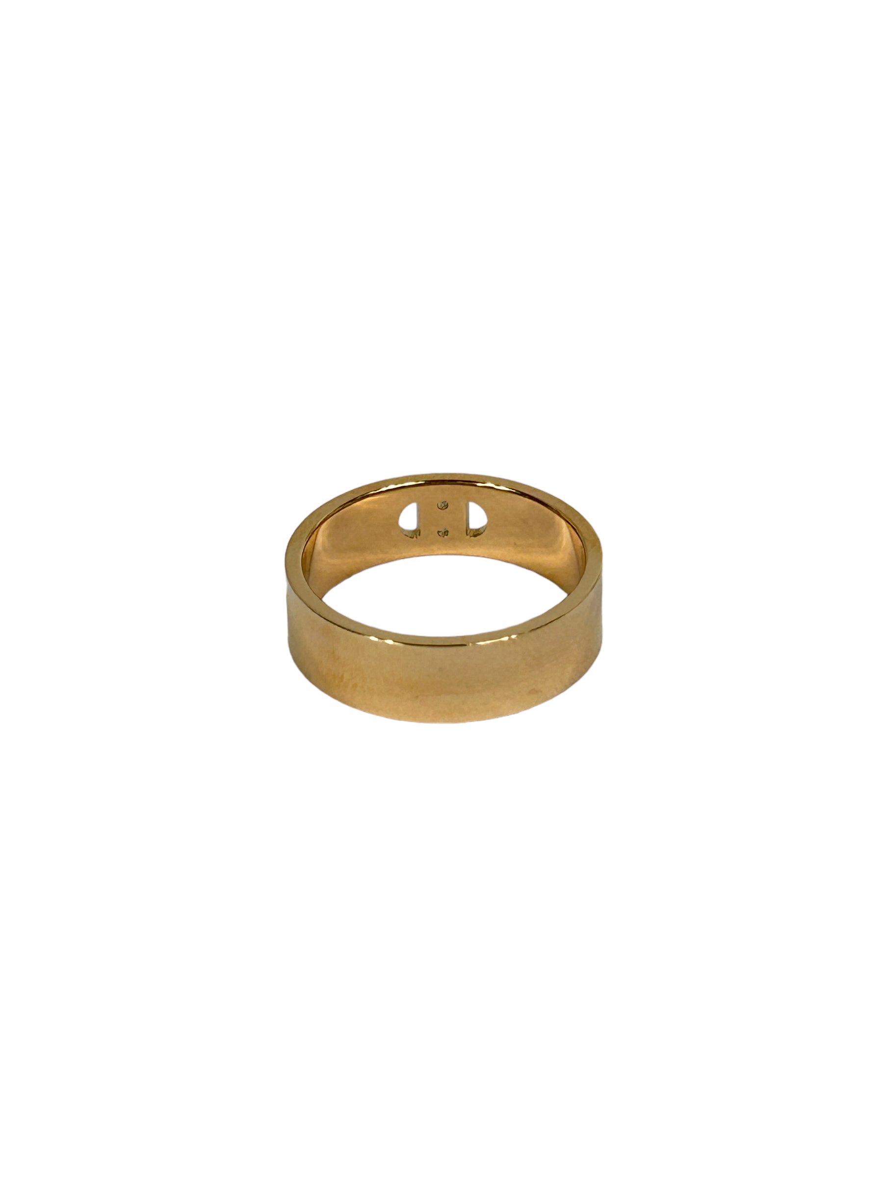 Rose Gold/Diamond H D’Ancre Ring