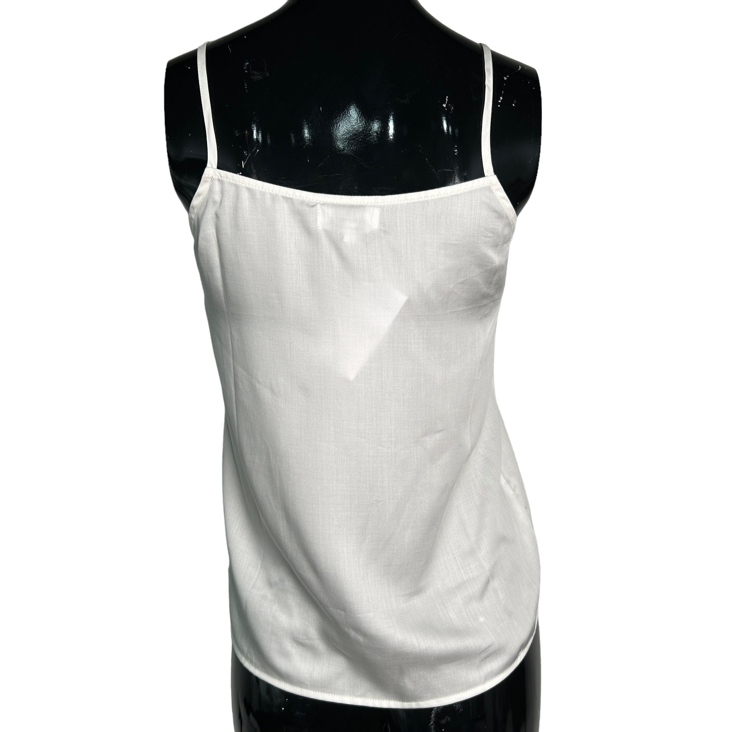 HAYATI White Organic Bamboo Tank top