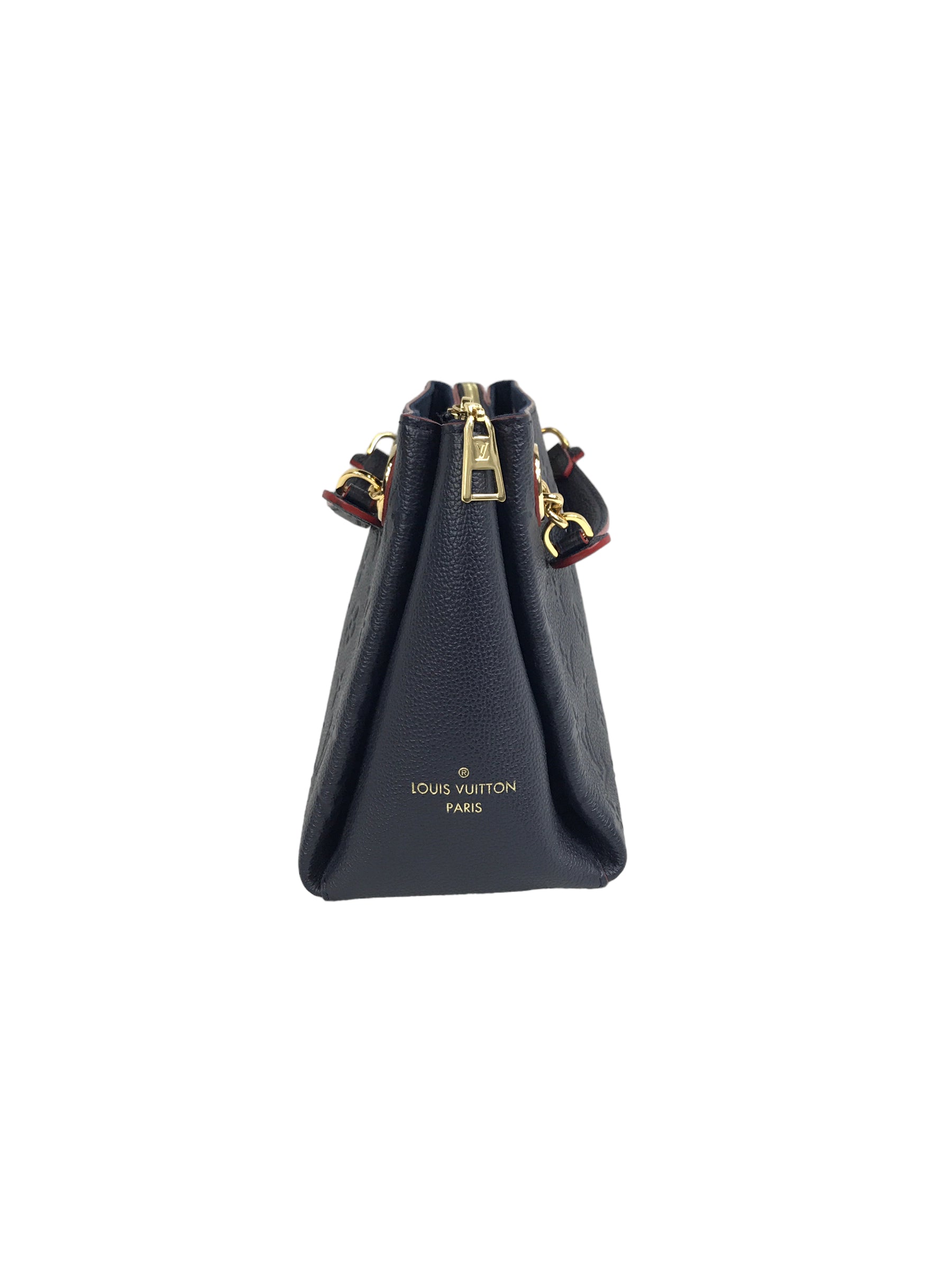 Navy and hot sale red handbag