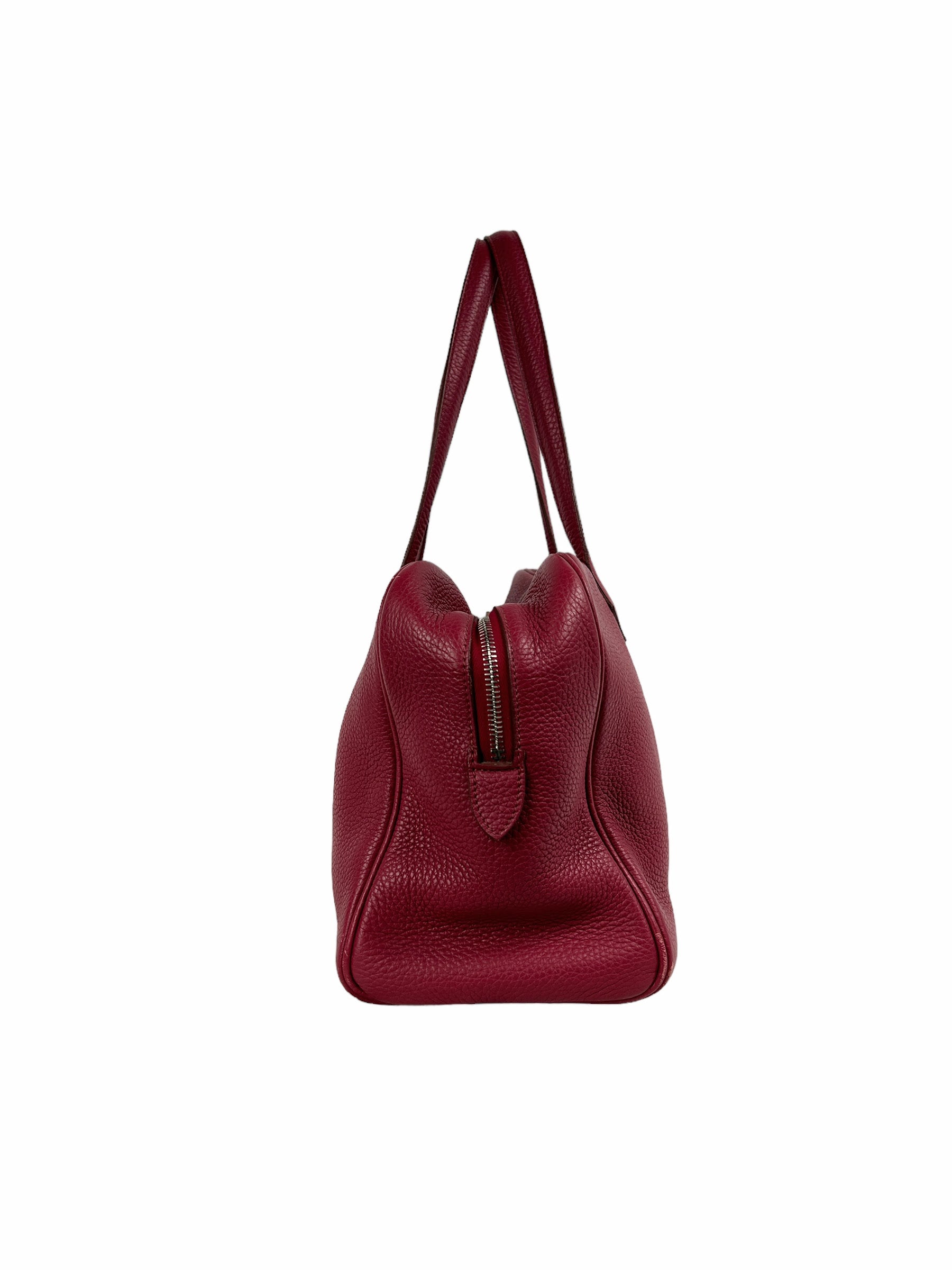 Clemence Bose De Rose Victoria 35  Shoulder Bag w/PHW