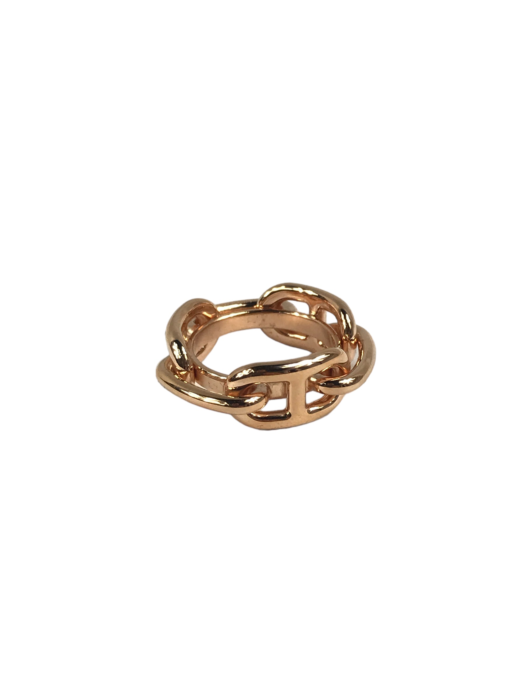 Rose Gold Regate Scarf Ring
