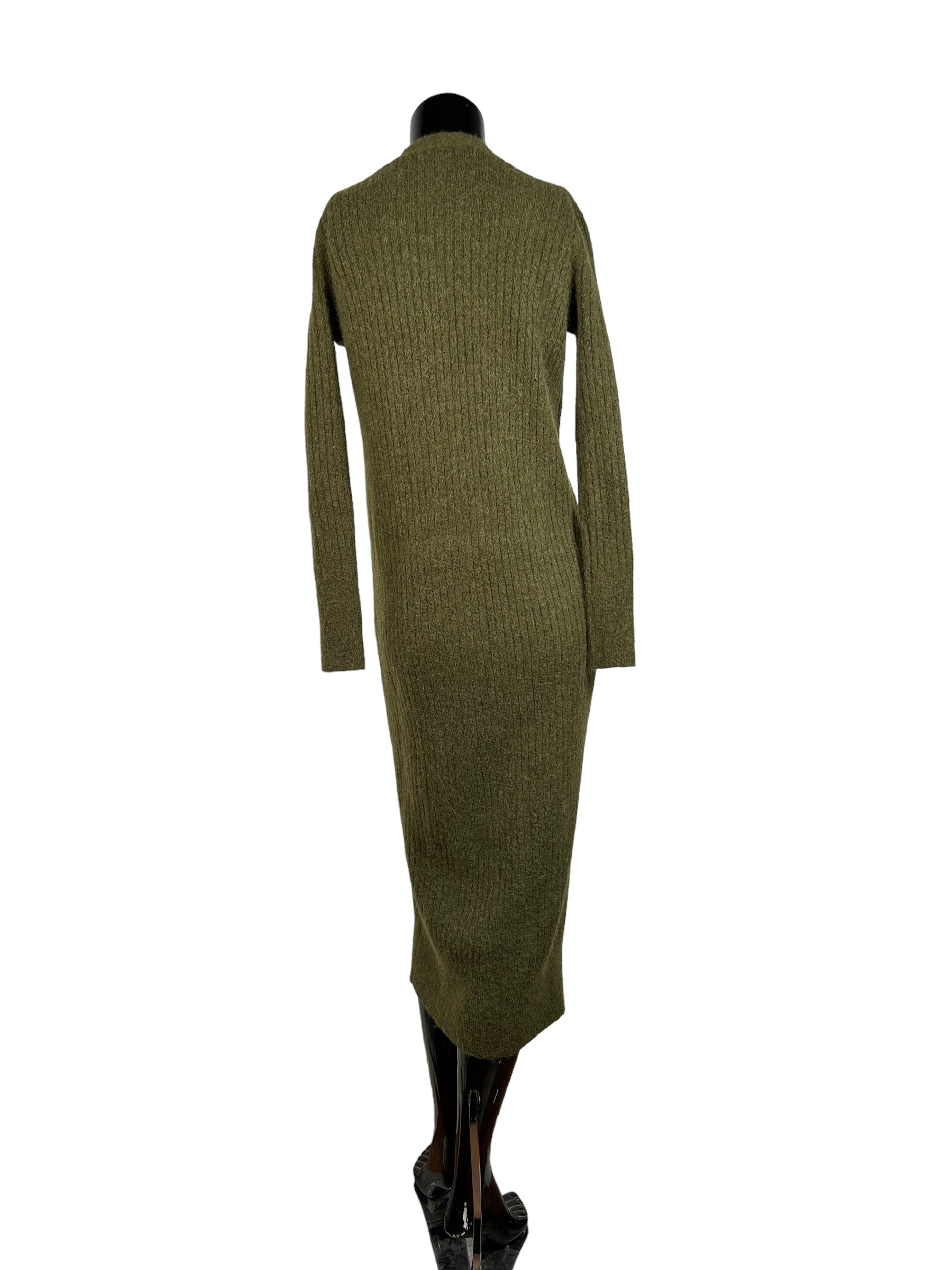 ZARA Forest Green Long Cardigan