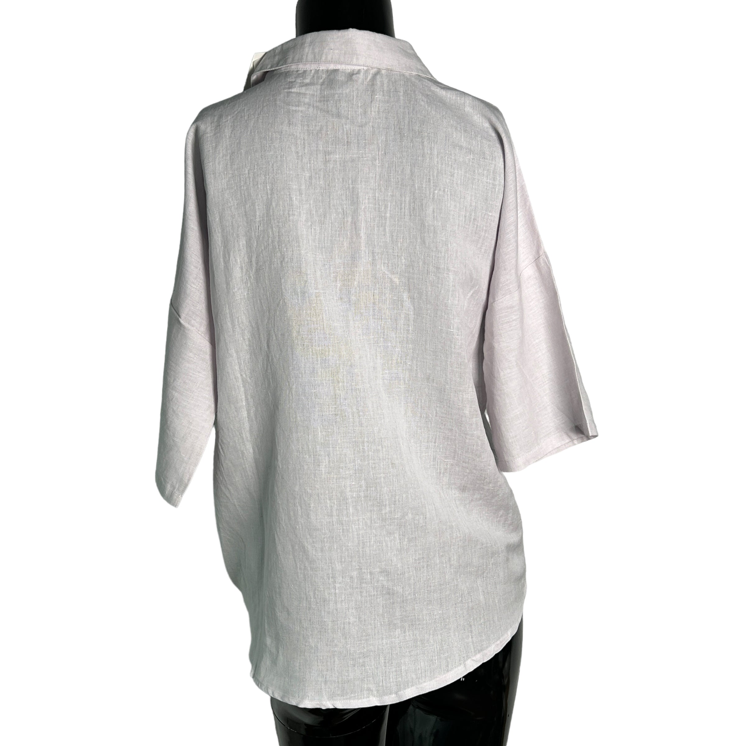 HAYATI Lavender Linen T-shirt