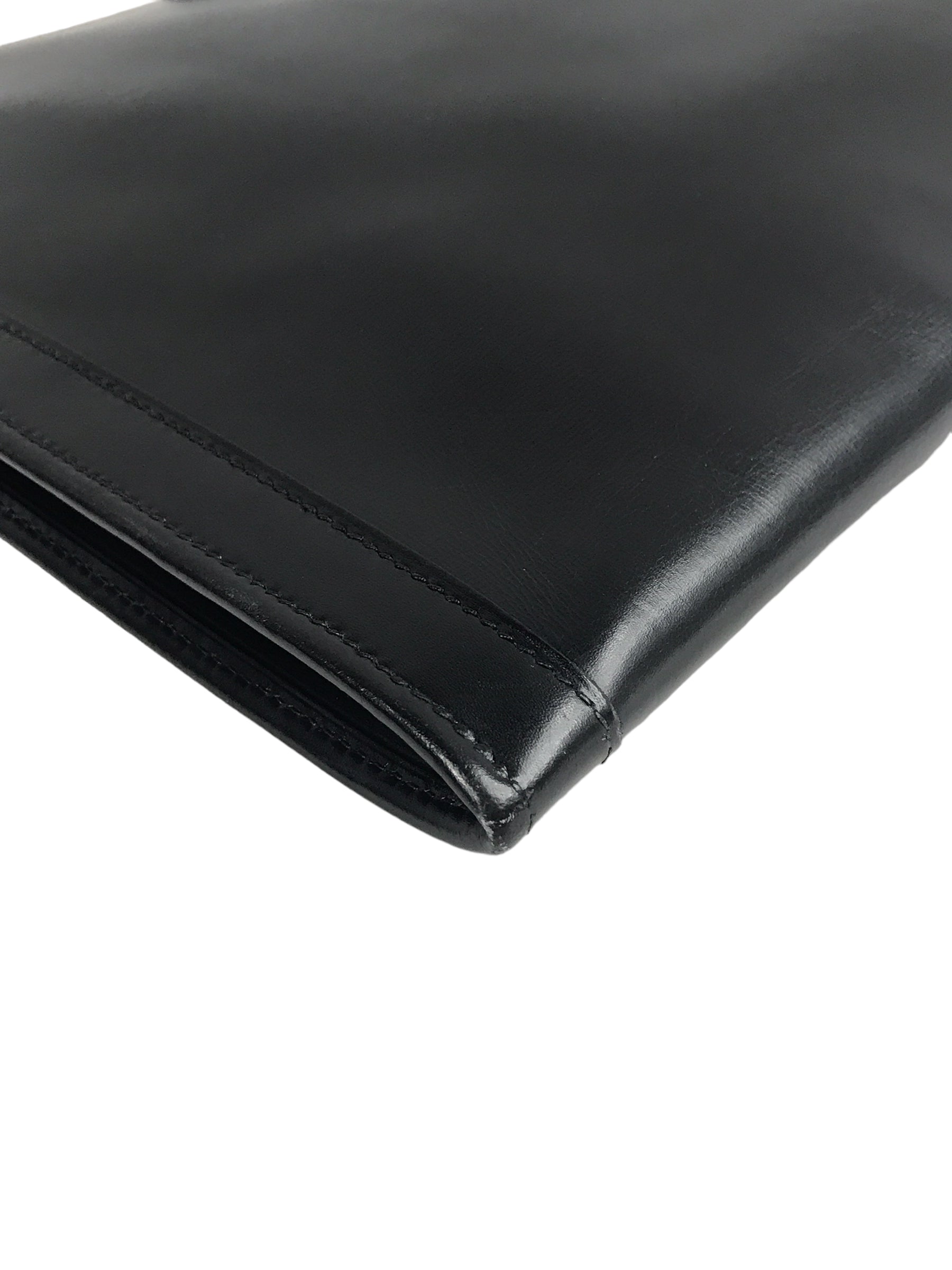 Black Box Calf Leather Portfolio Vintage Jige 34