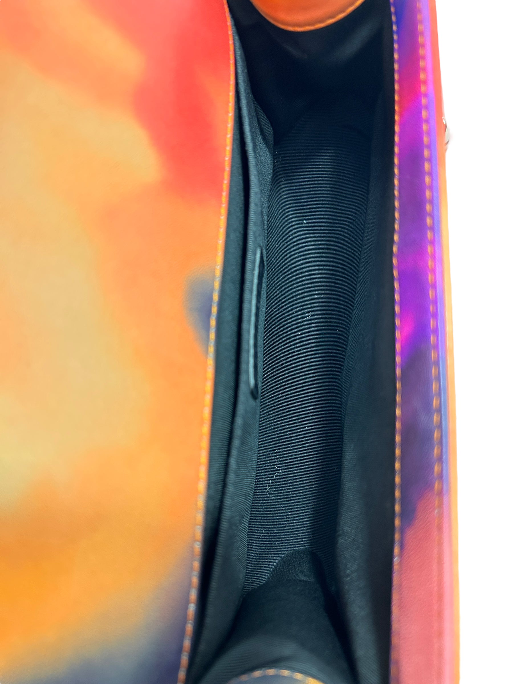 CC 15S2 Multicolor Lambskin Leather Medium Boy Bag w/SHW