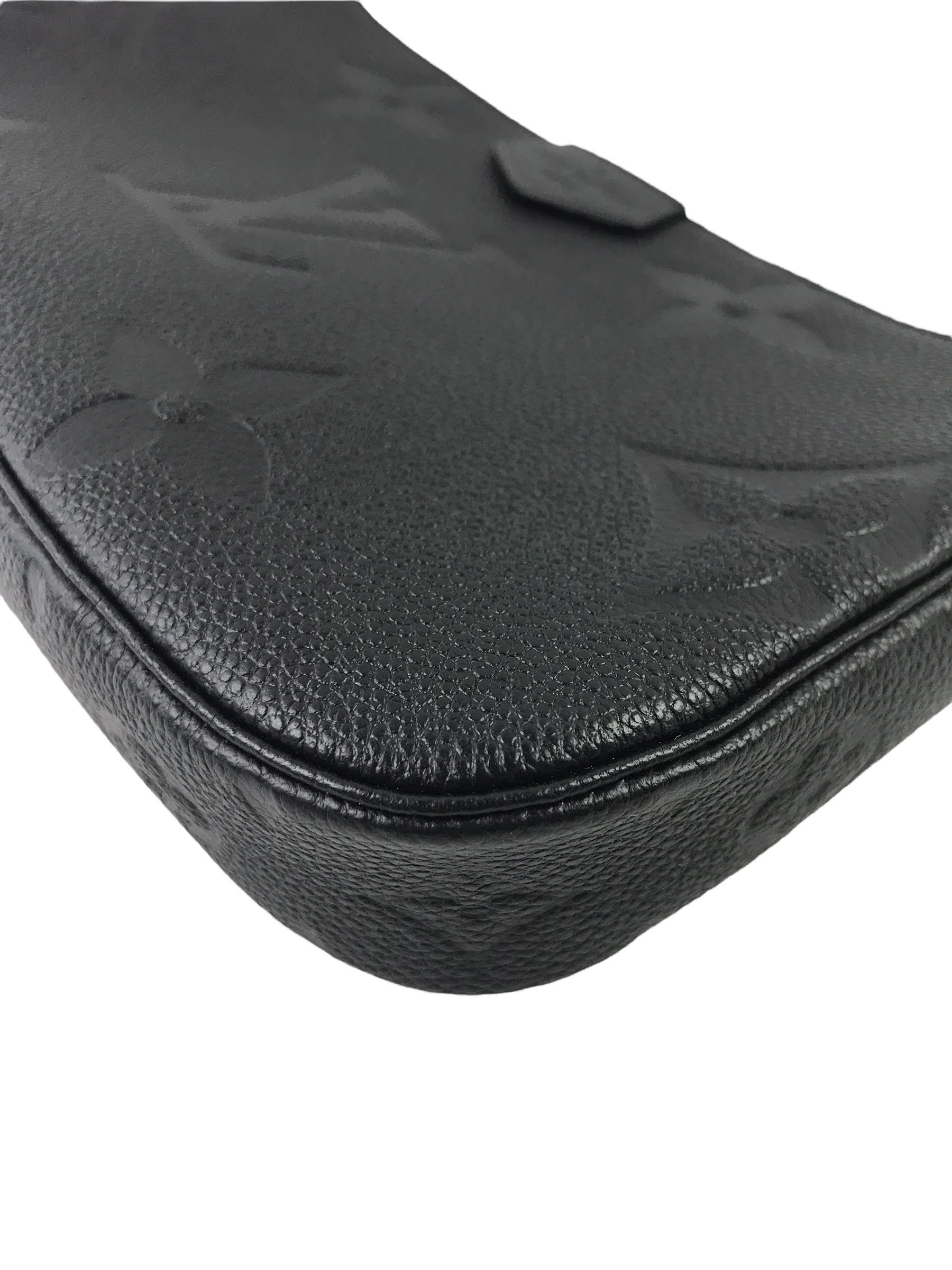 Black Monogram Empreinte Leather Multi Pochette Accessoires W/GHW