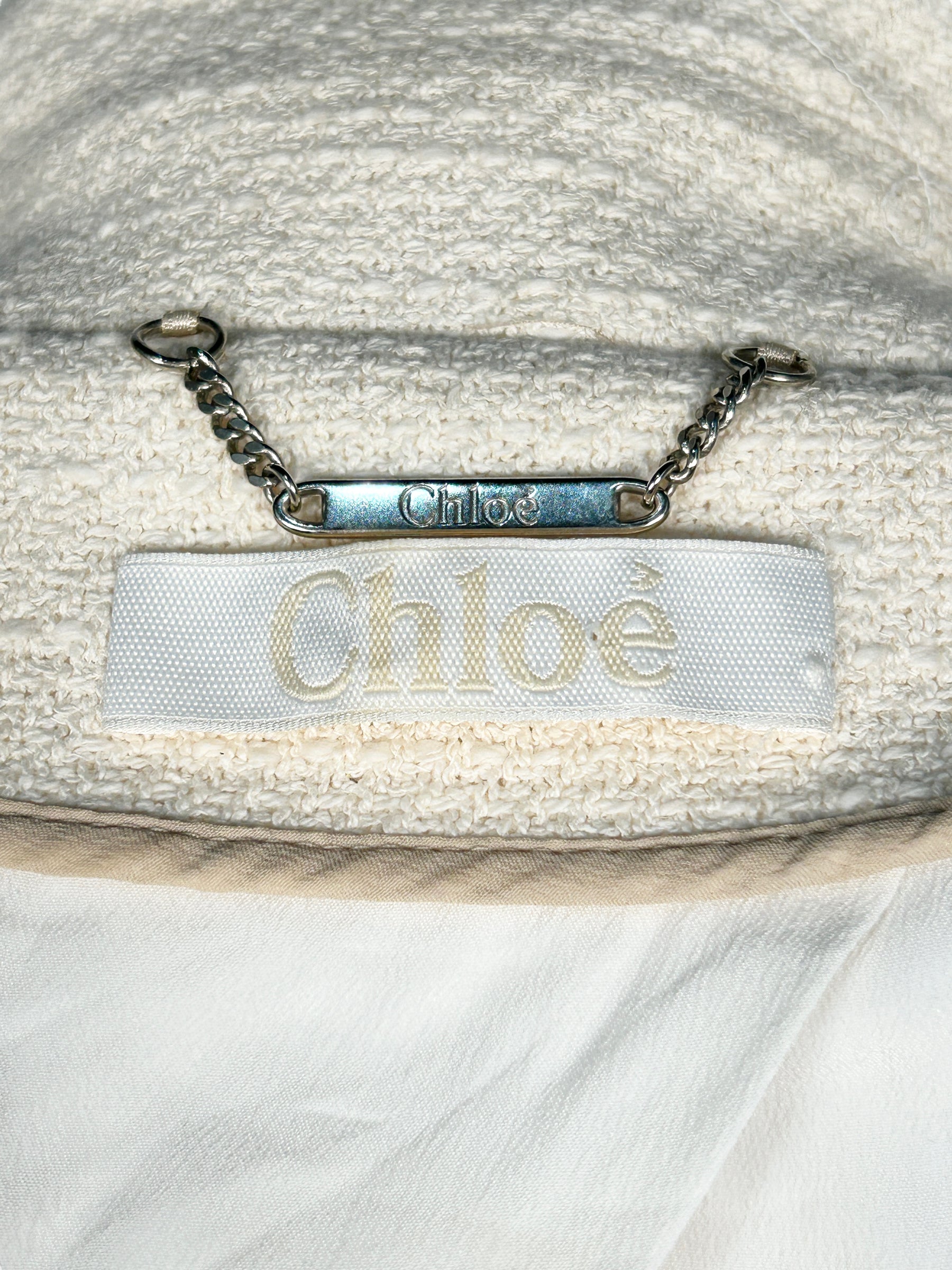 CHLOE Cream Blazer