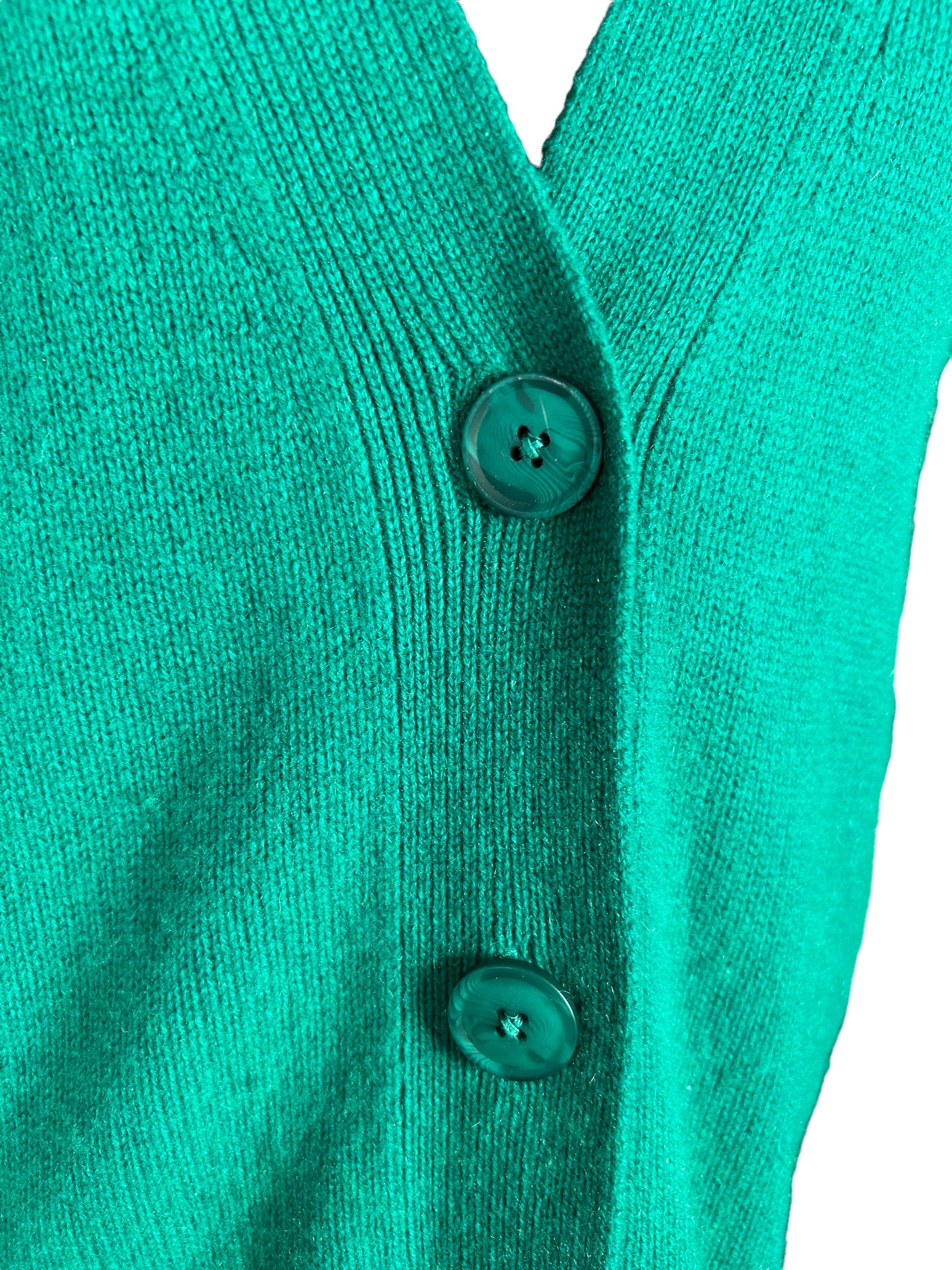 360CASHMERE Green Cashmere Cardigan