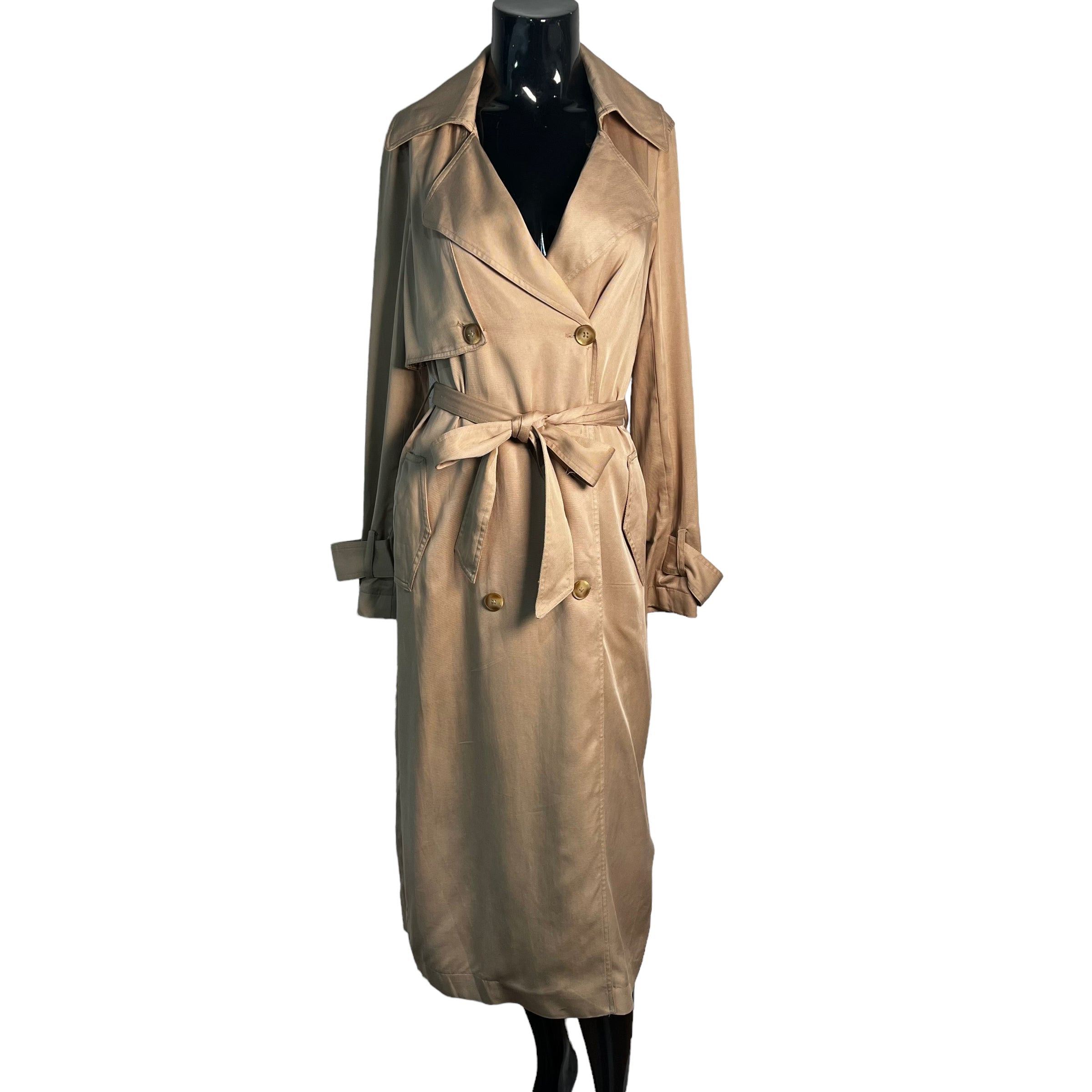 EVER NEW Camel Trench Belted Coat