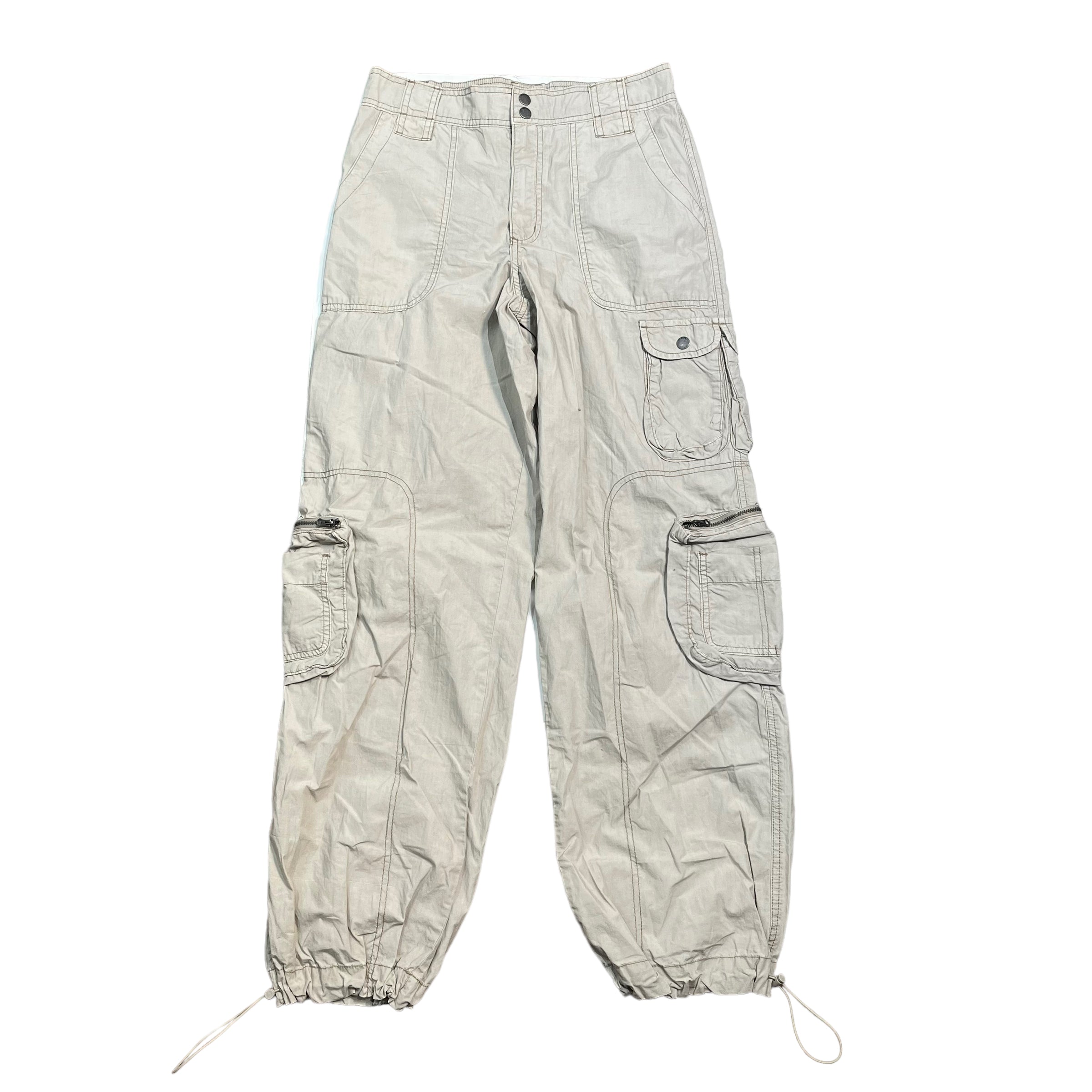 GARAGE Beige Cargo Pants