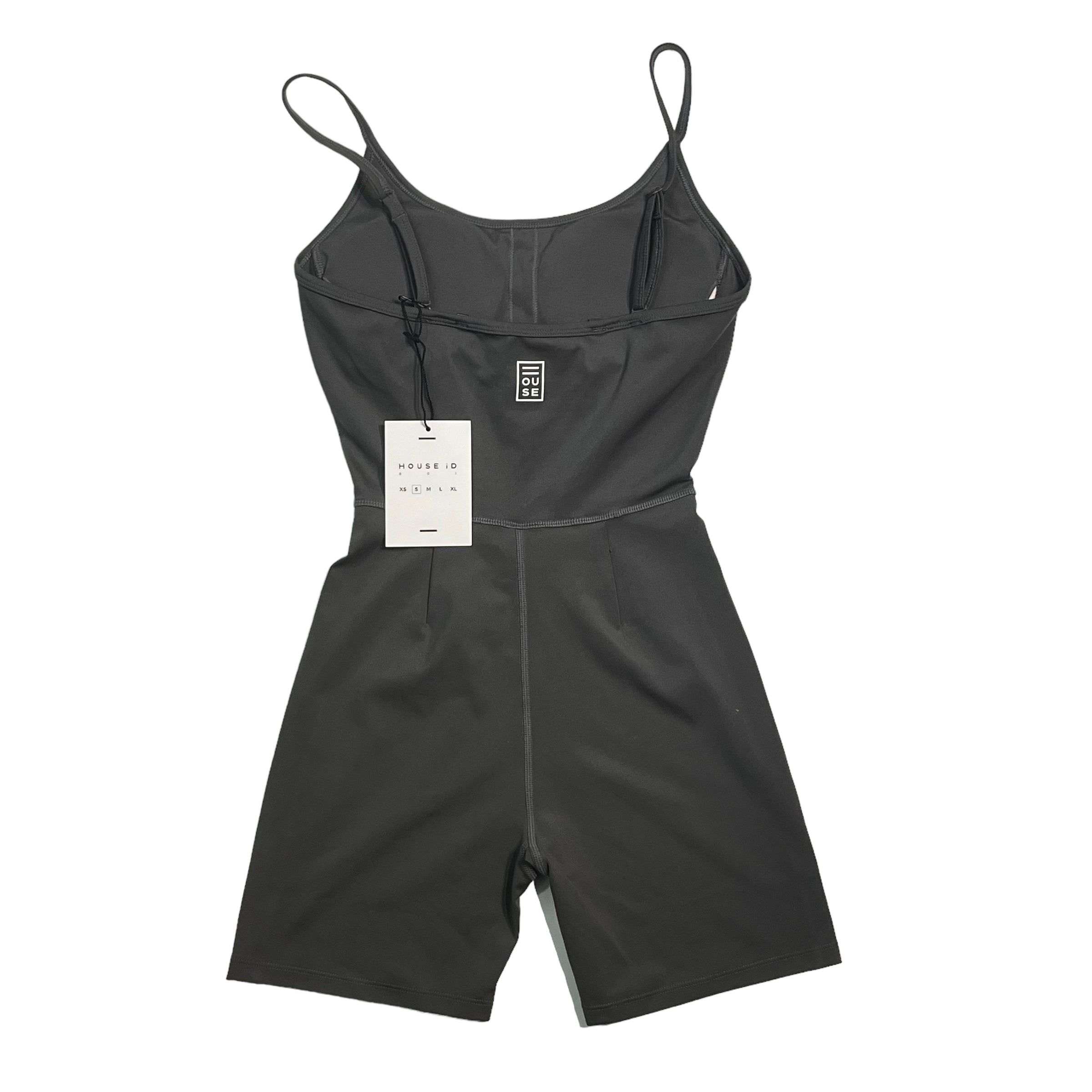 HOUSE ID Dark Grey Short Jumpsuit