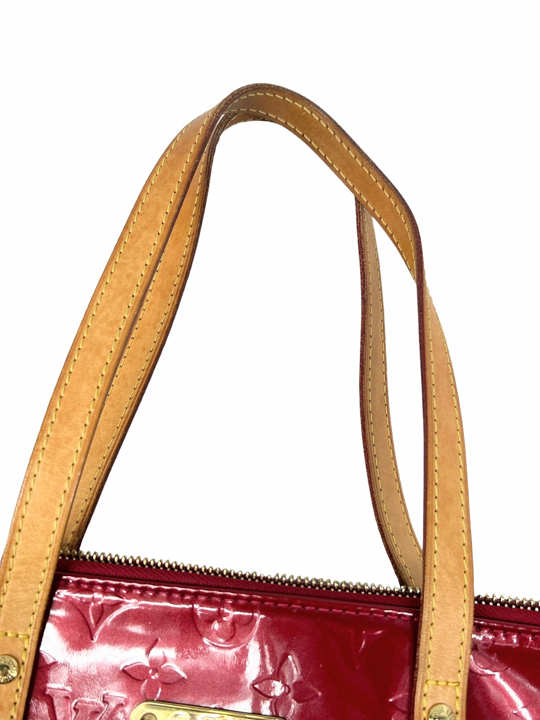 Red Patent Empriente Leather Tote W/GHW