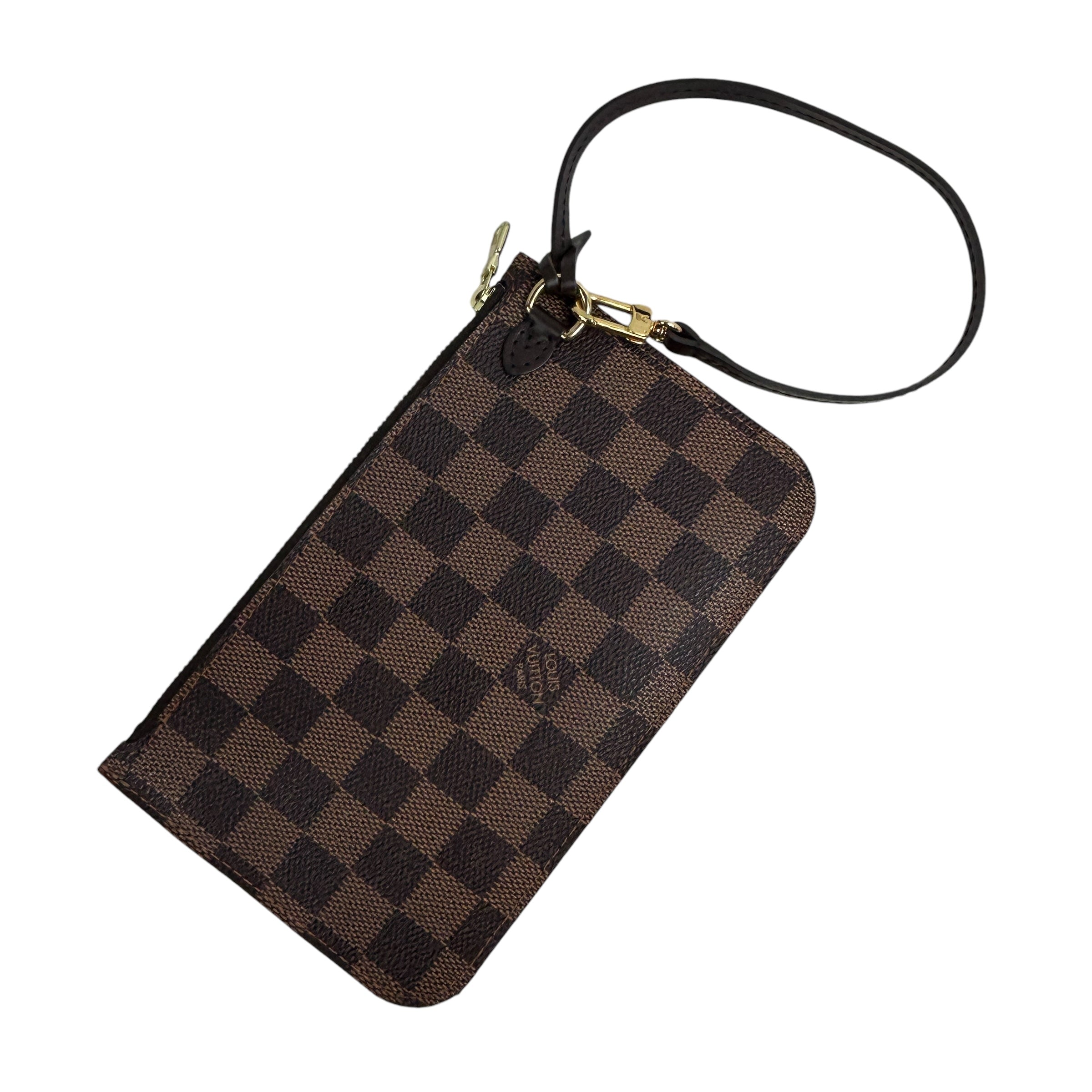 Damier Ebene Coated Canvas Neverfull PM W/GHW