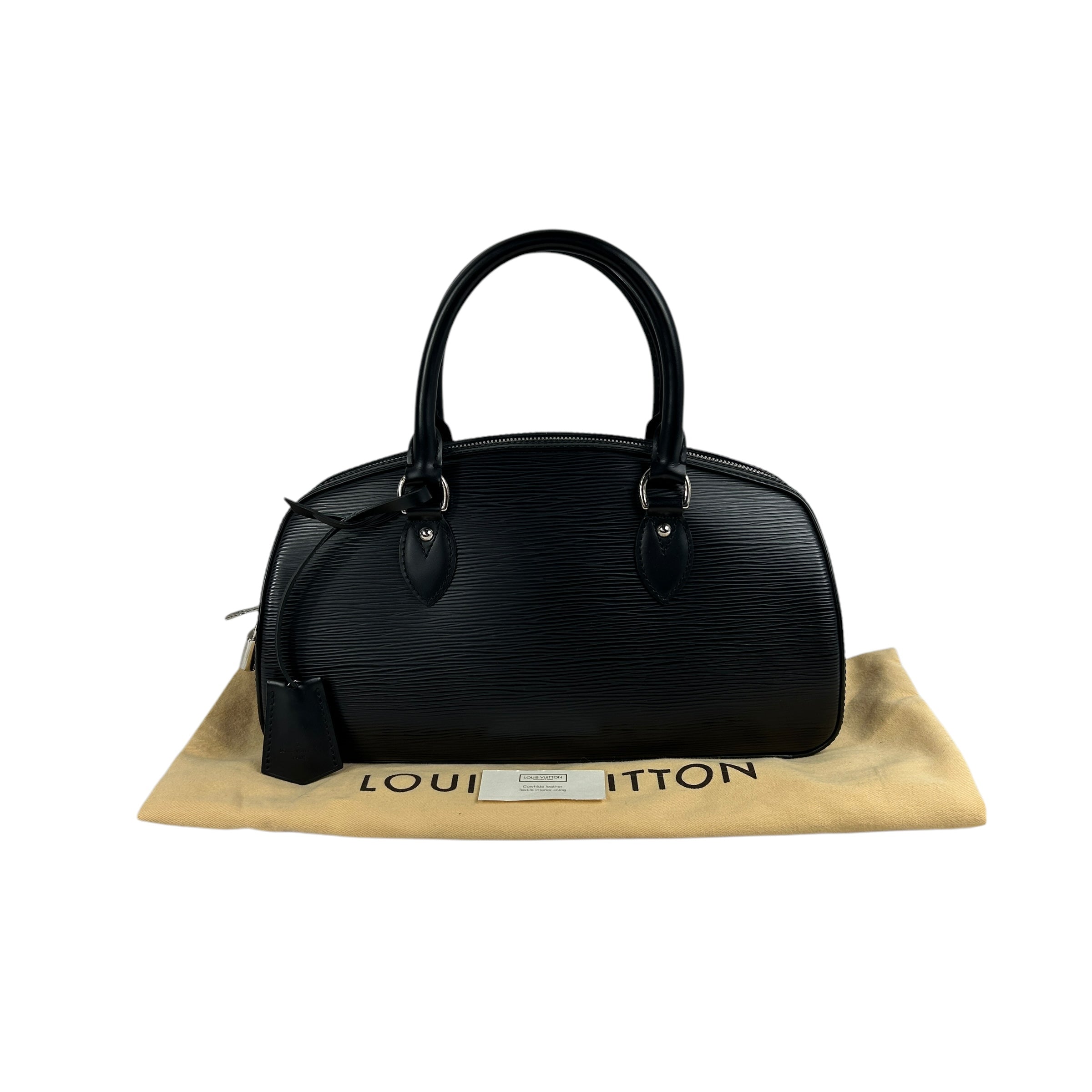 Black Epi Leather Jasmin Bag w/ SHW