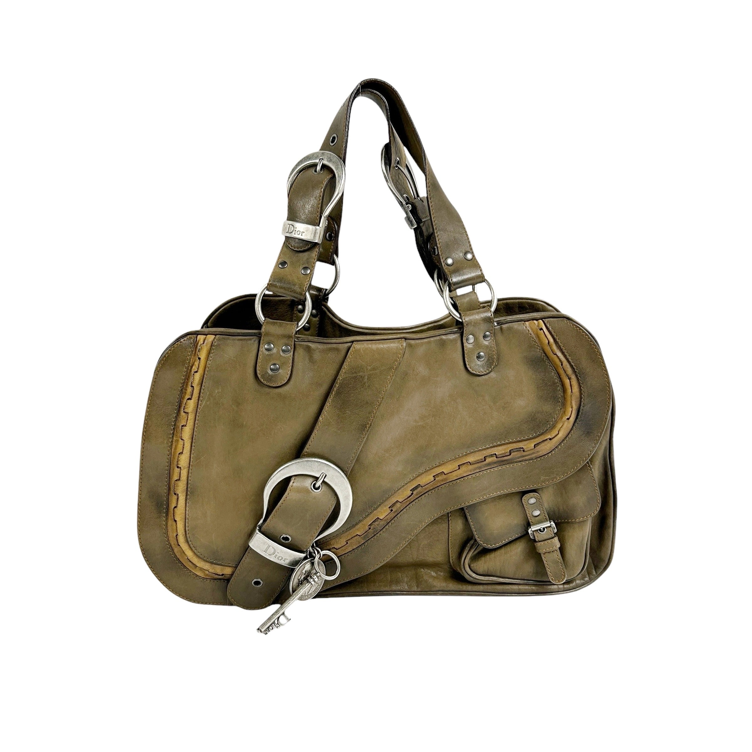 Army Green/Grey Gaucho Saddle Bag w/RHW