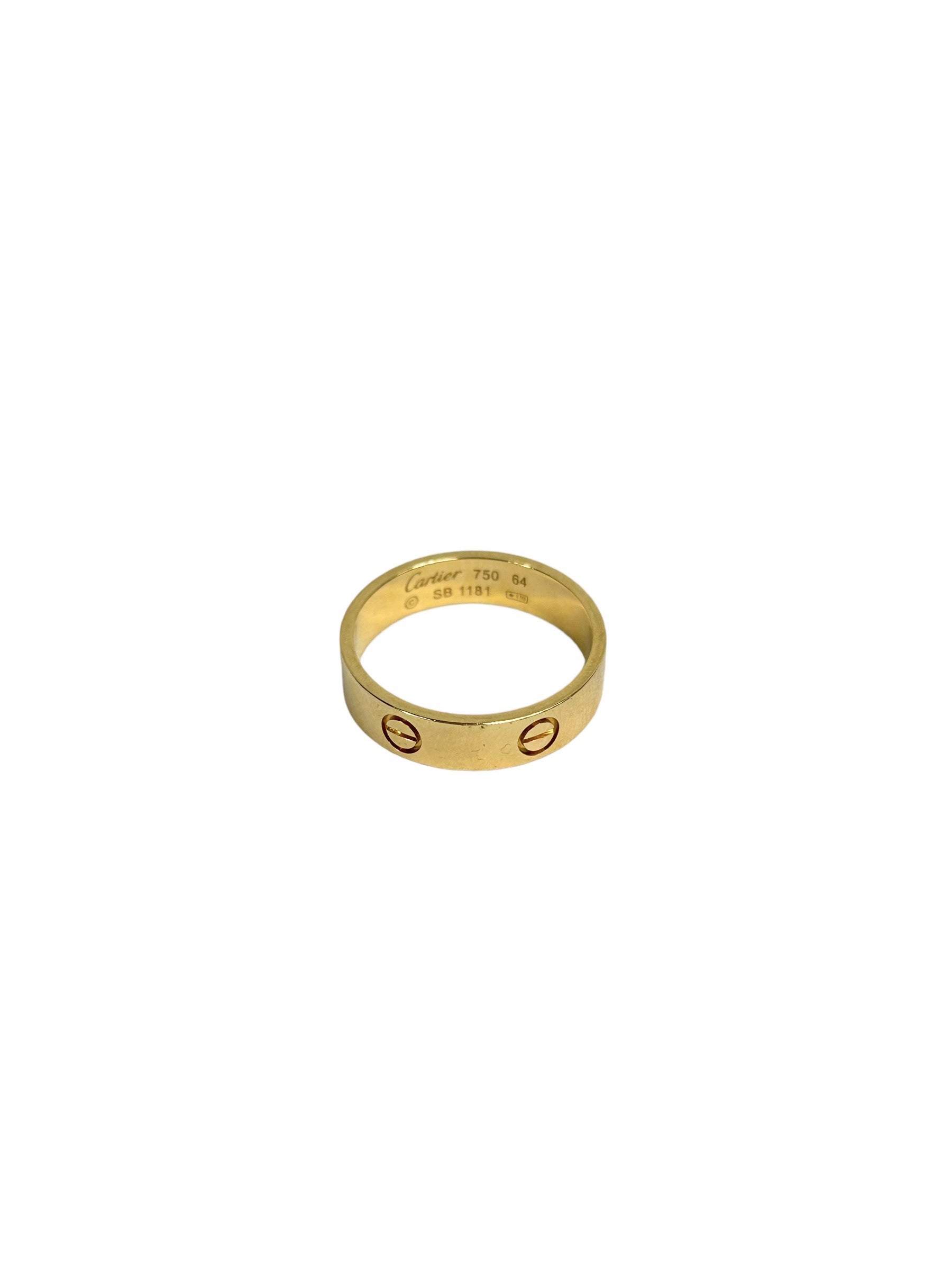 18K Gold Love Ring