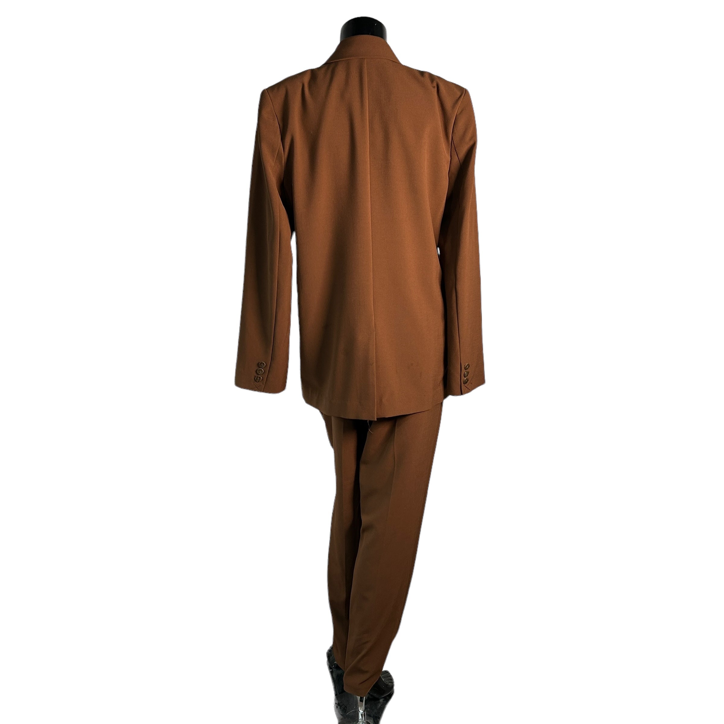 L'ACADEMIE Brown Blazer & Pants Set