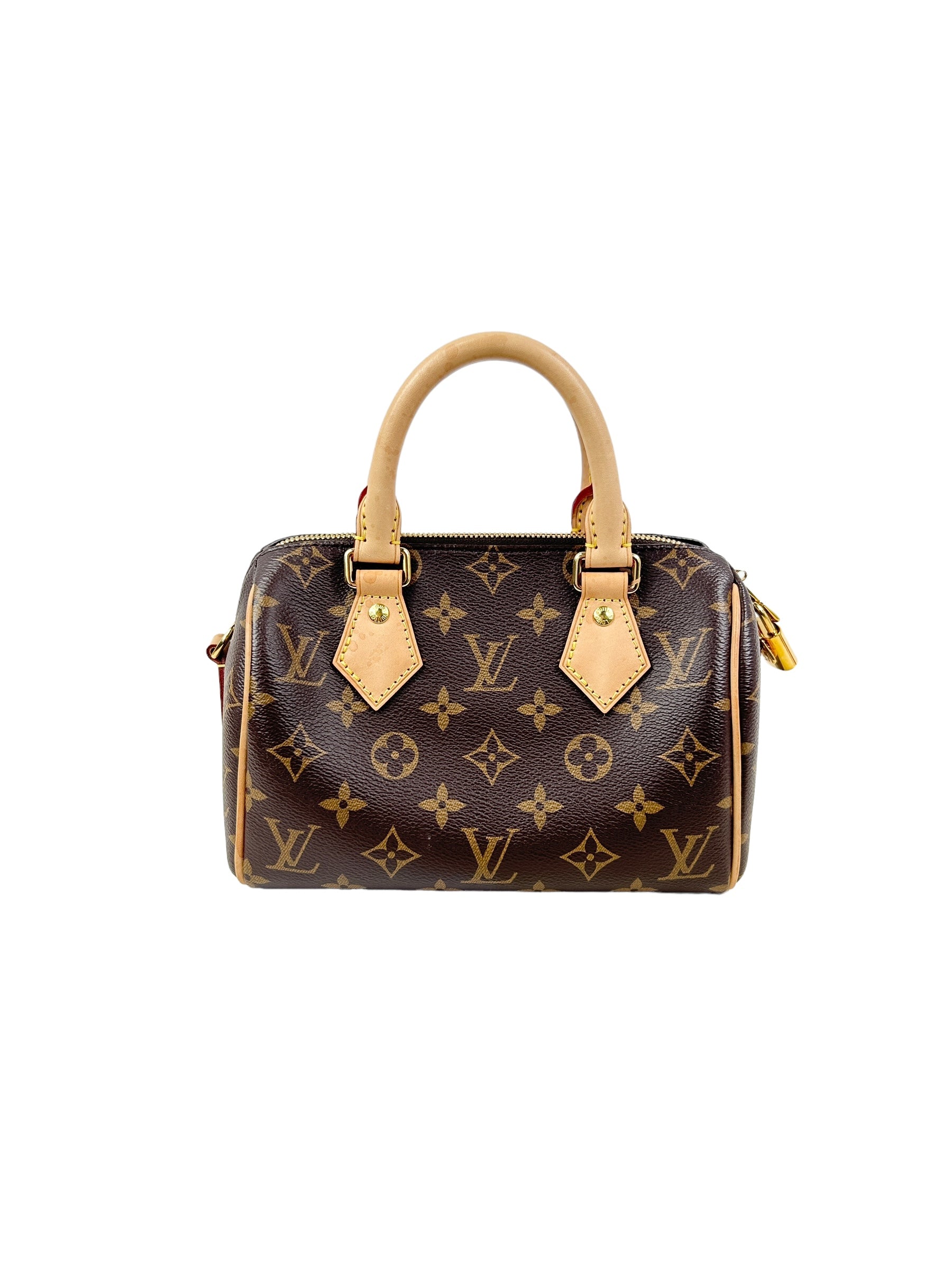 Monogram Coated Canvas Speedy Bandoulière 20 w/GHW