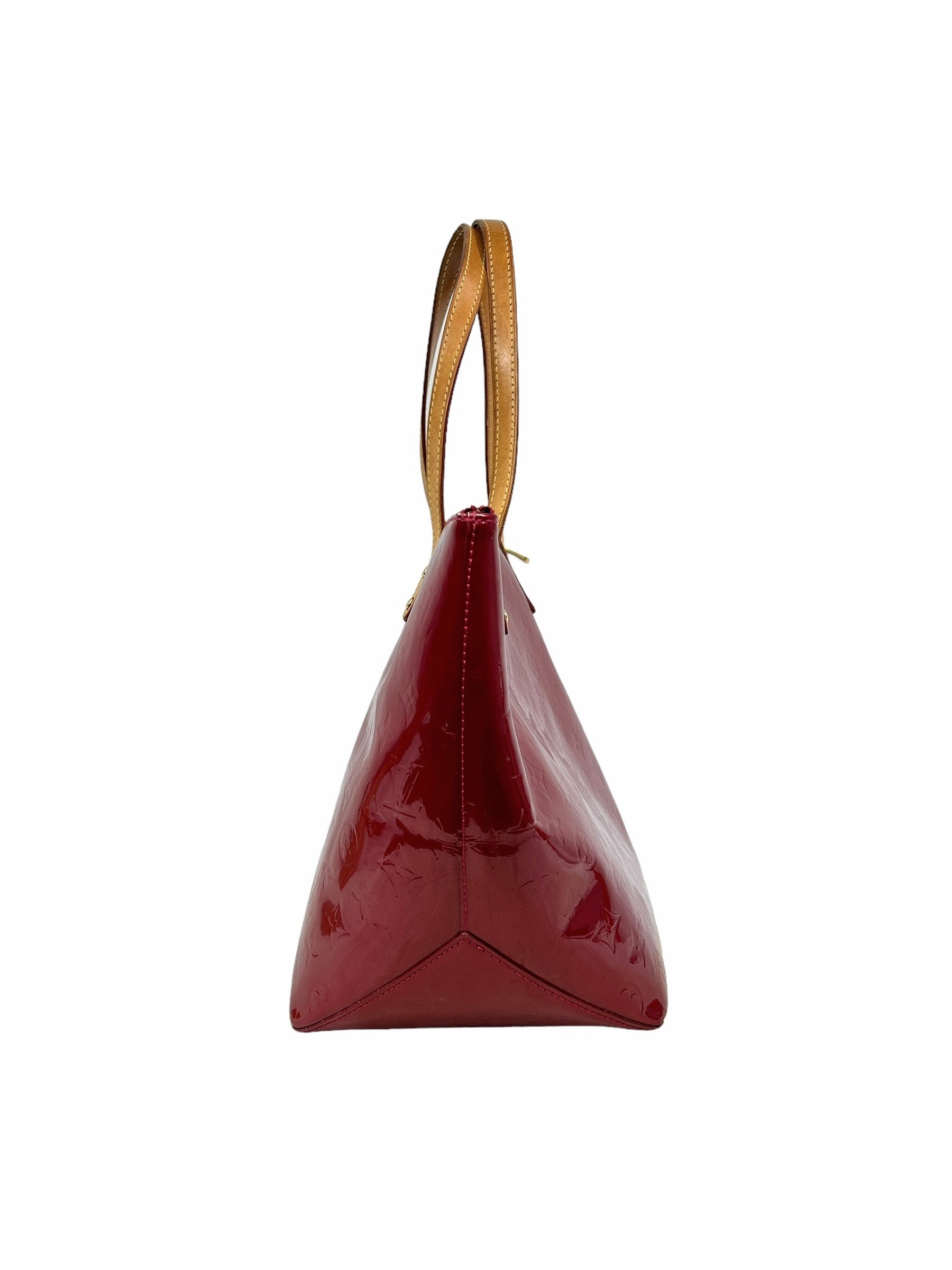 Red Patent Empriente Leather Tote W/GHW