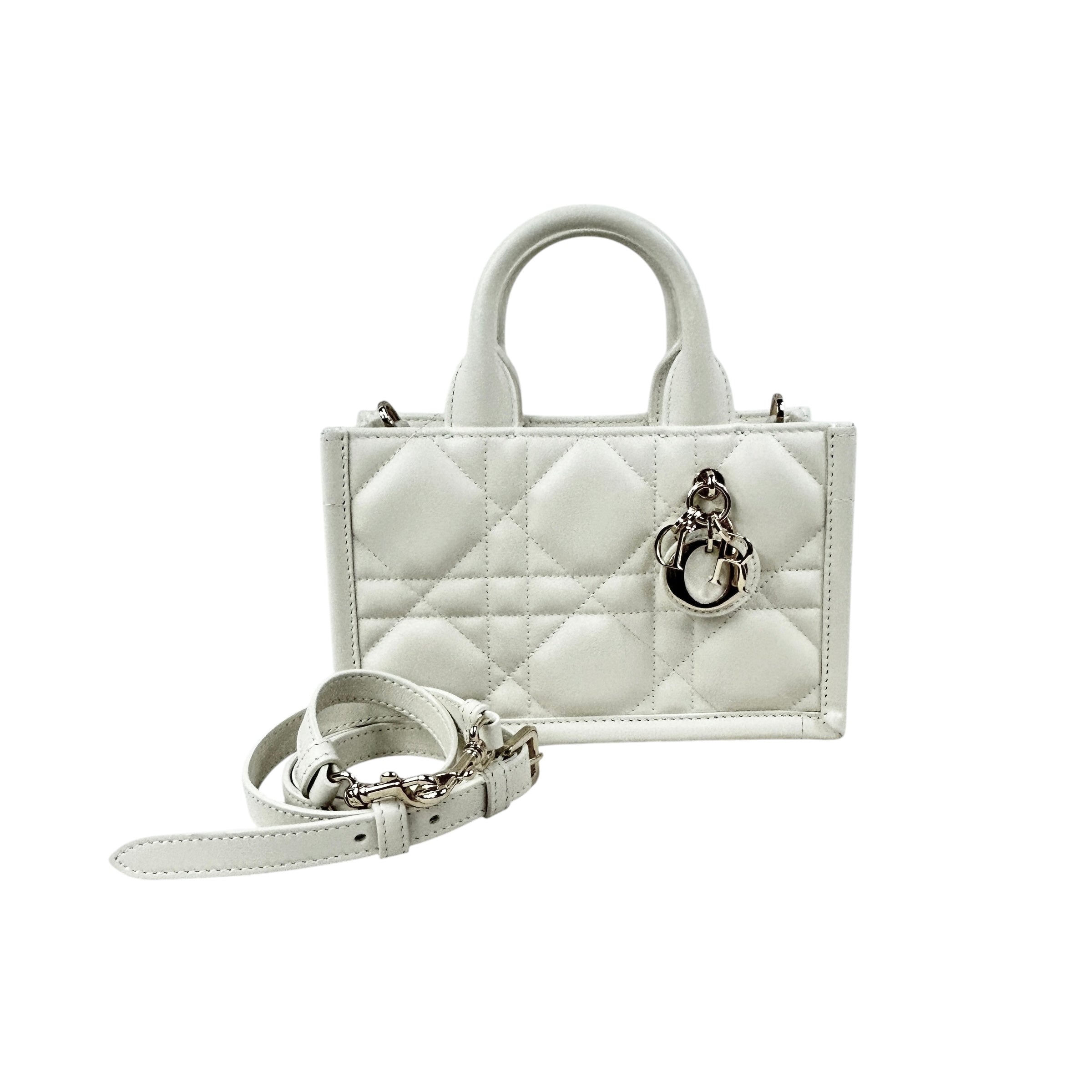 Dior book tote white sale