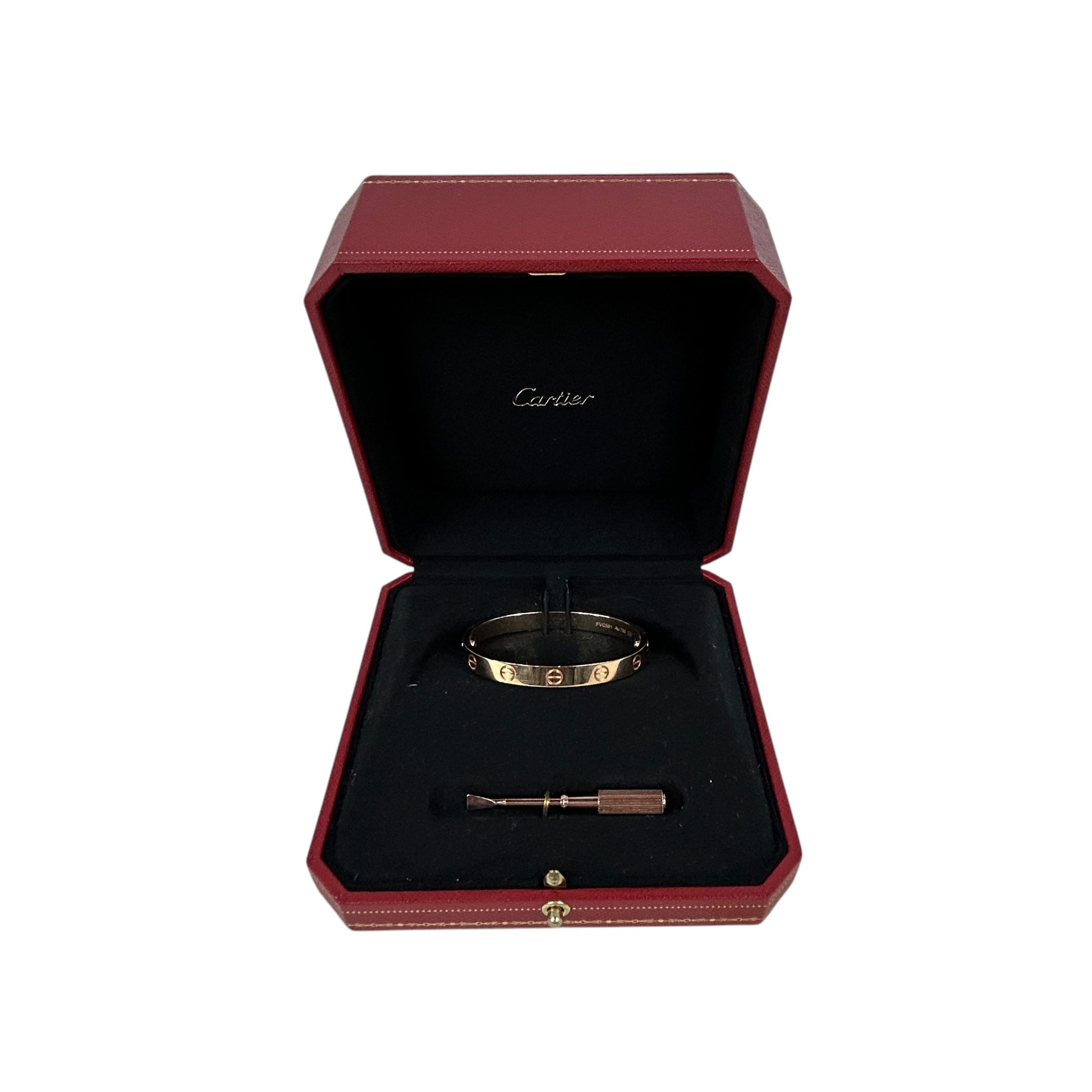 18K Rose Gold Classic Model Love Bangle