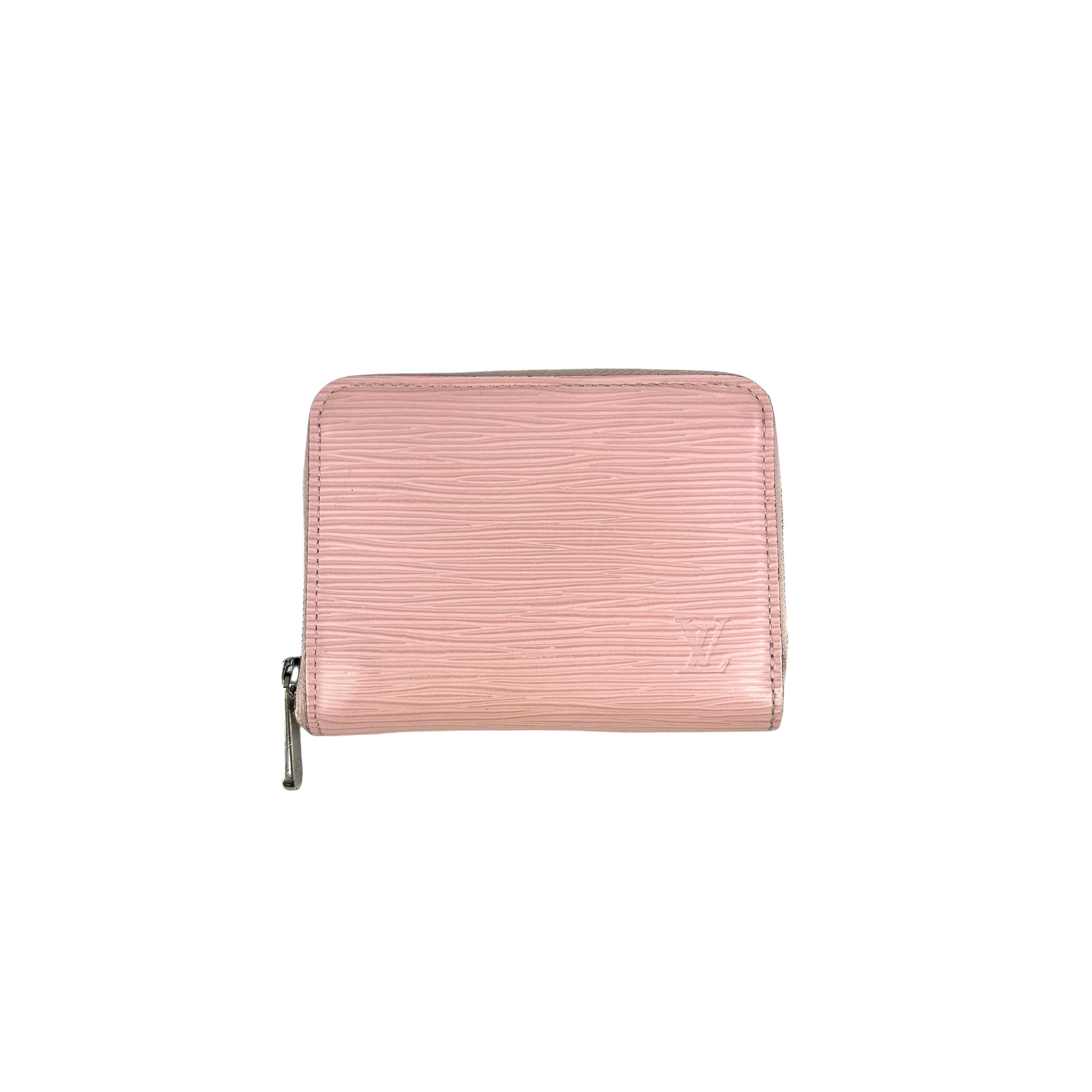 Pink Sakura Epi Compact Zippy Wallet w/SHW