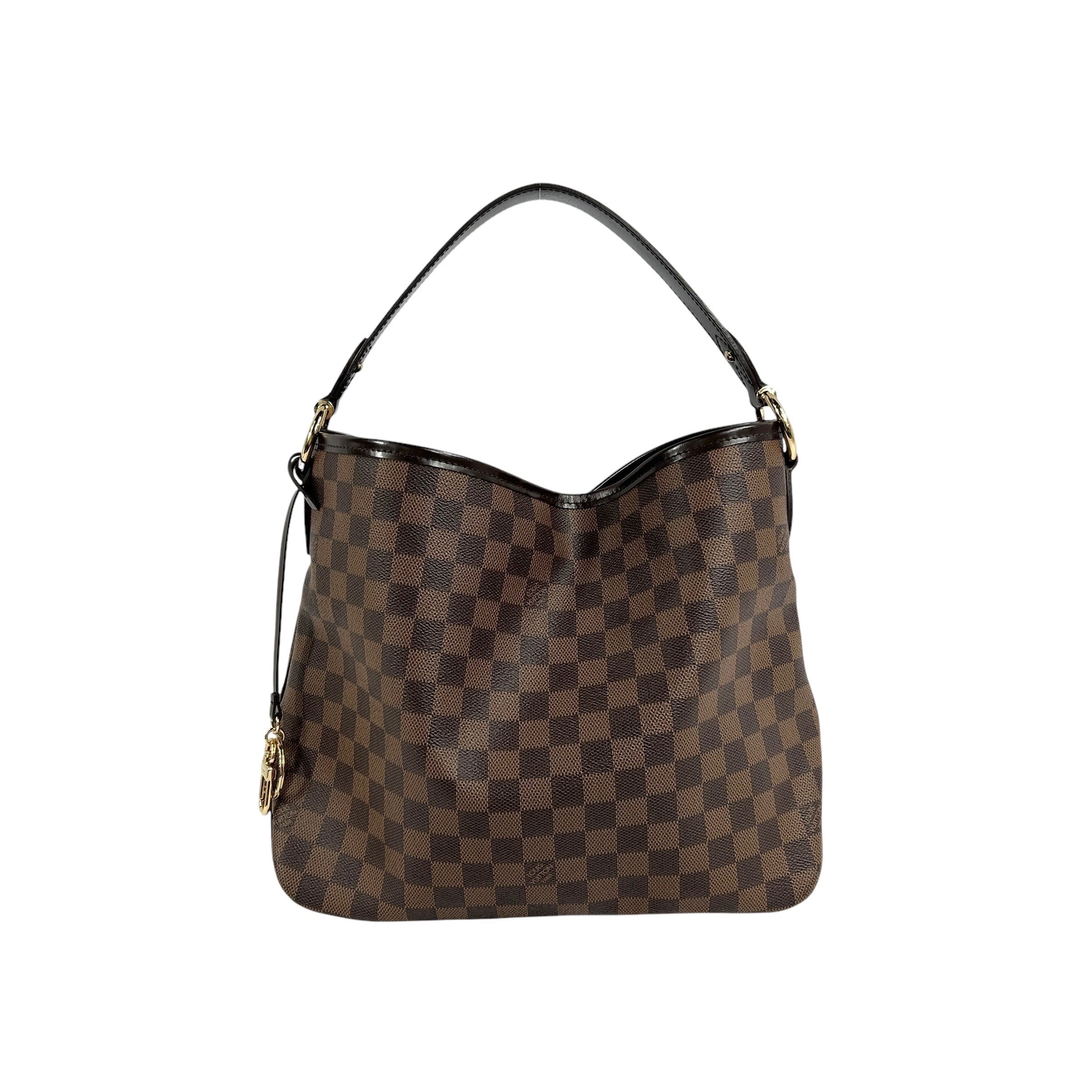 Damier Ebene Coated Canvas Graceful PM Bag w/GHW