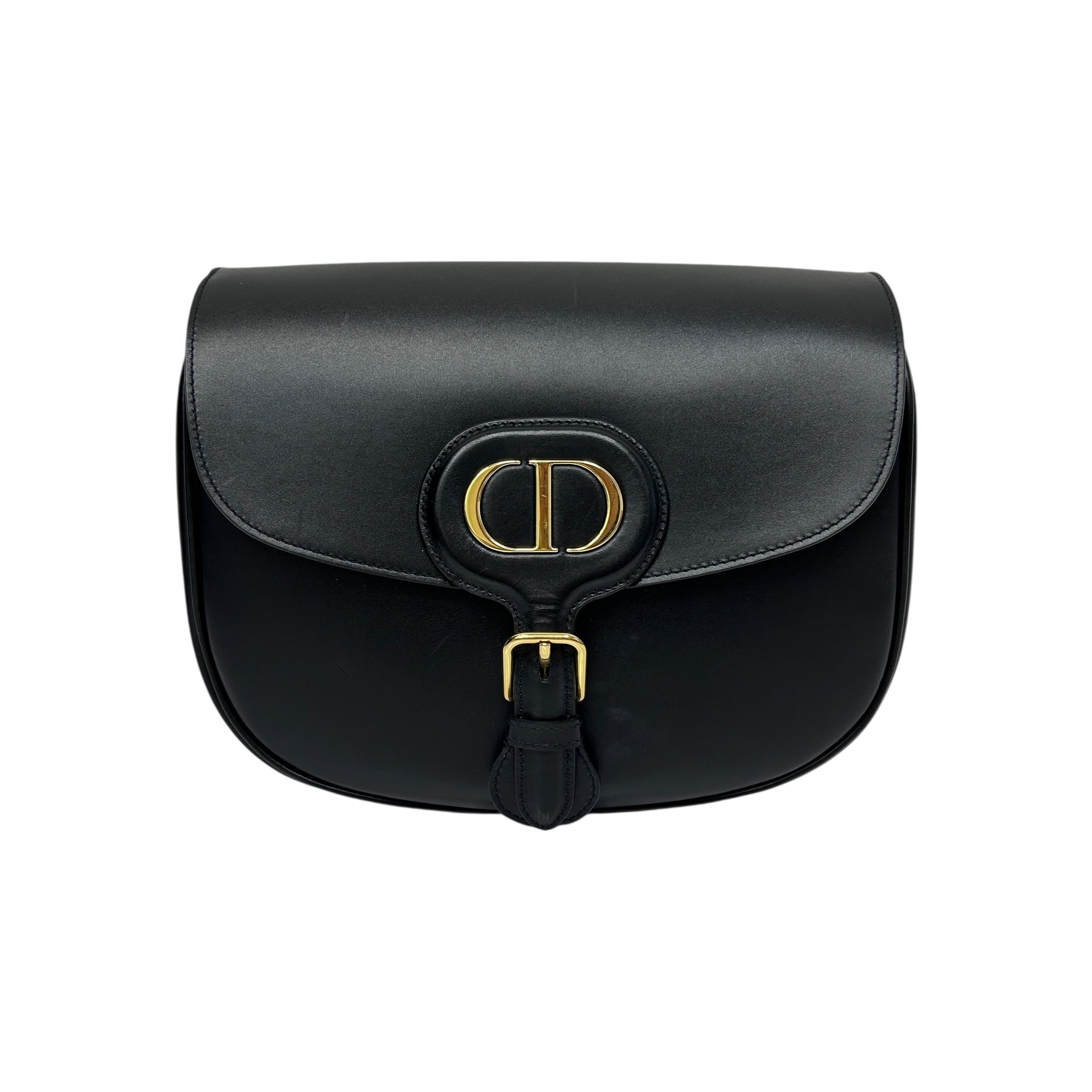 Black Large Bobby w/Shoulder Strap w/GHW