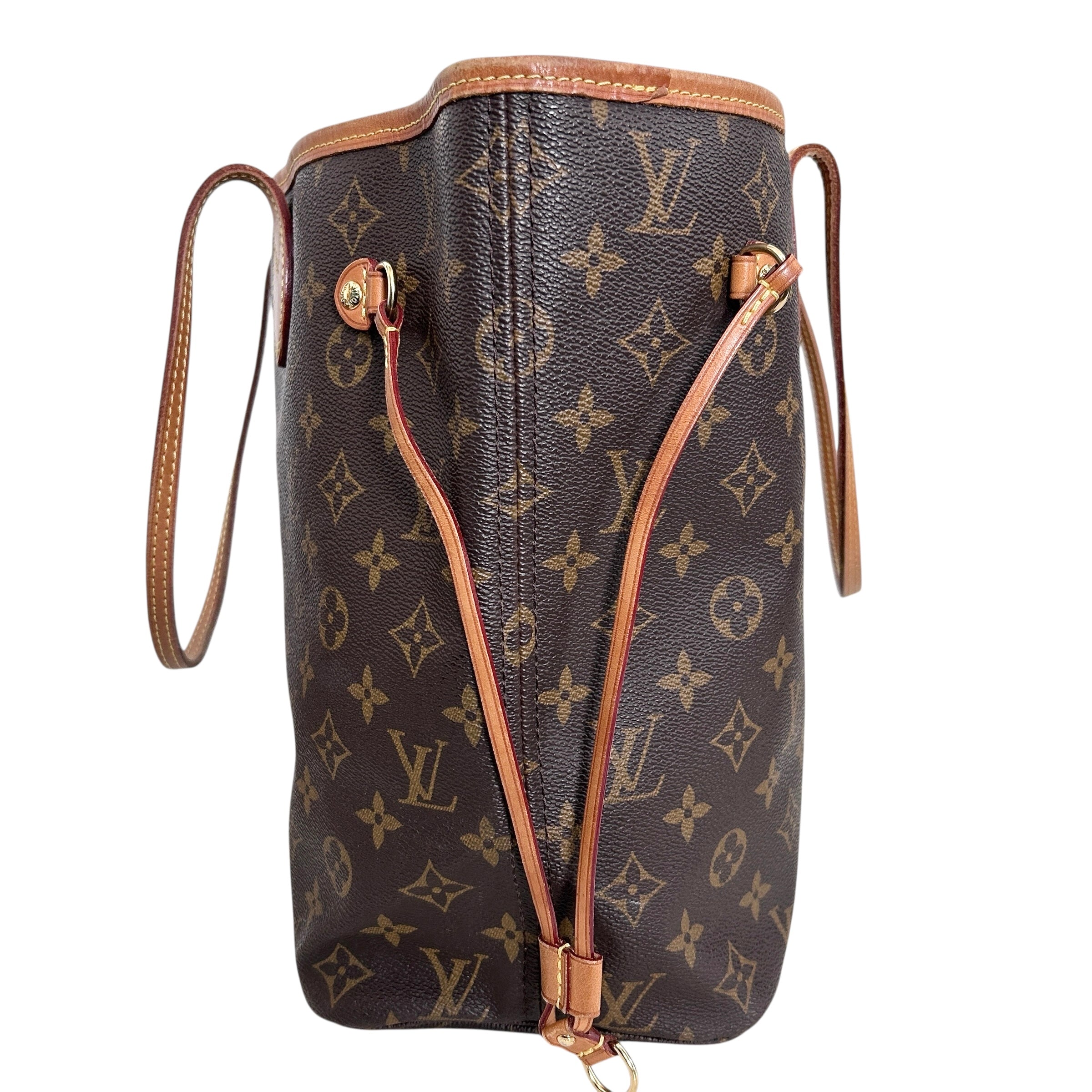 Monogram Coated Canvas Neverfull MM w/GHW