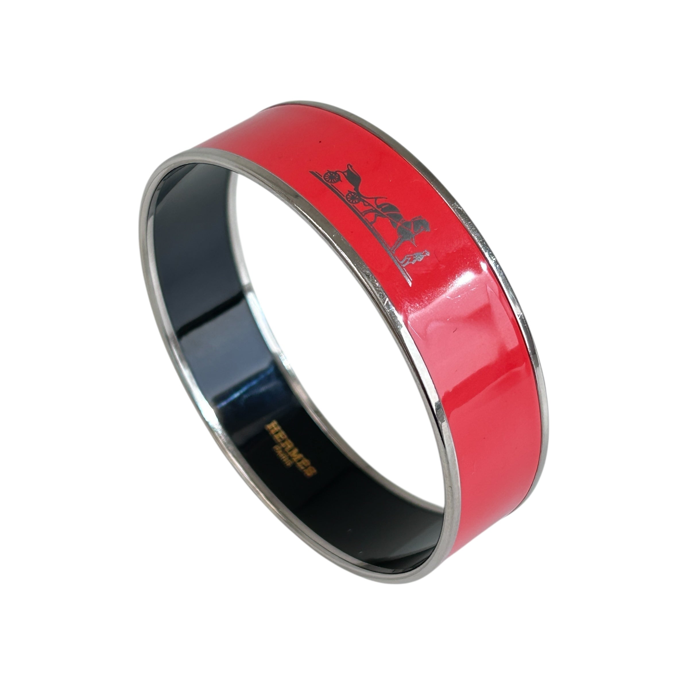 Coral Wide Bangle