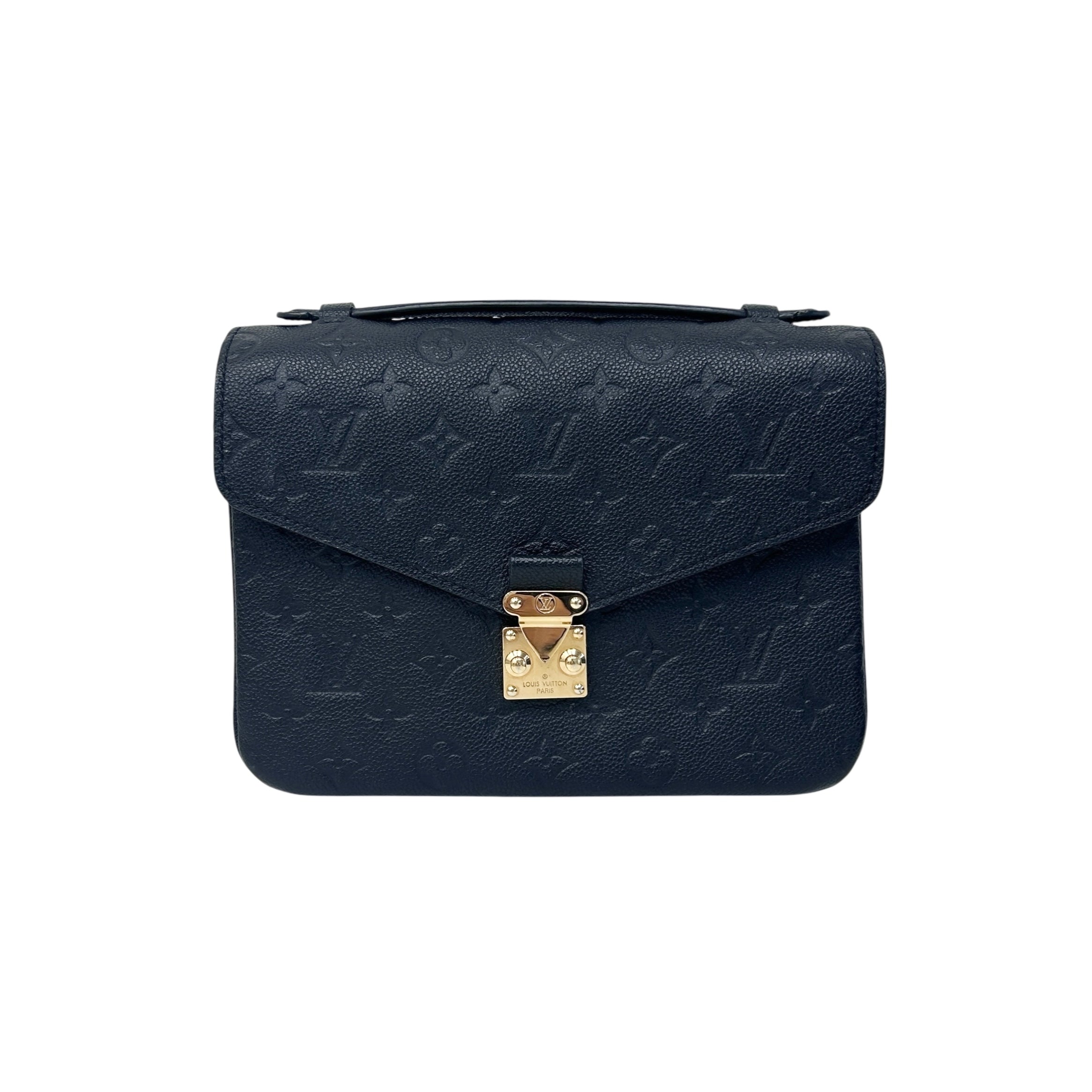 Black Empretinte Pochette Metis w/GHW