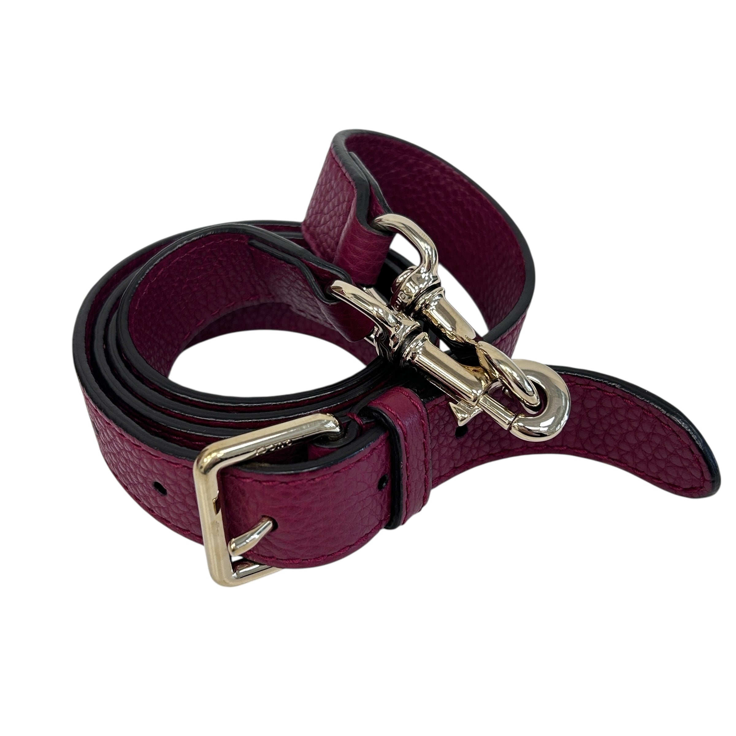 Red/Pink/GG Canvas Web Medium Joy Boston Bag