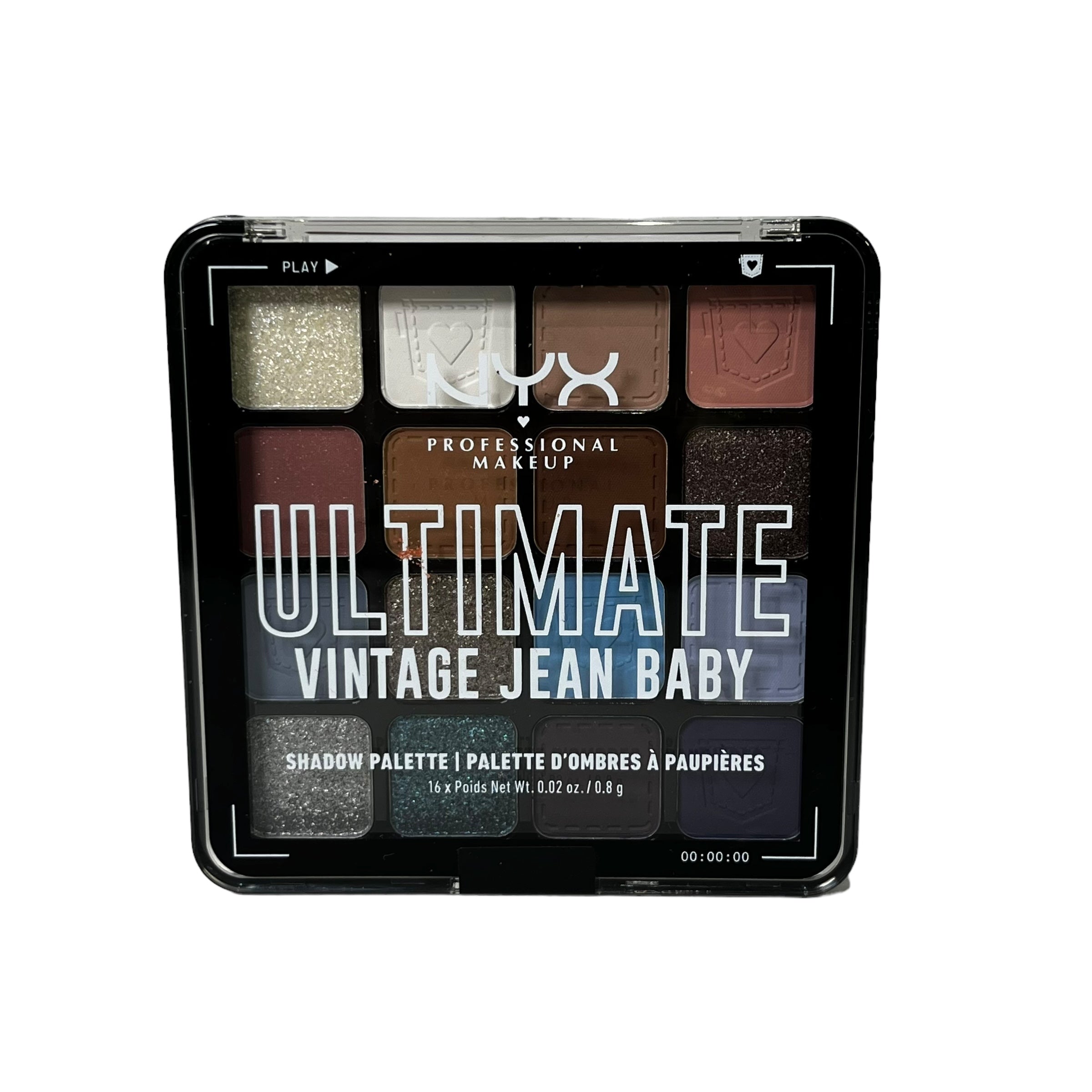 NYX Ultimate Vintage Jean Baby Shadow Palette