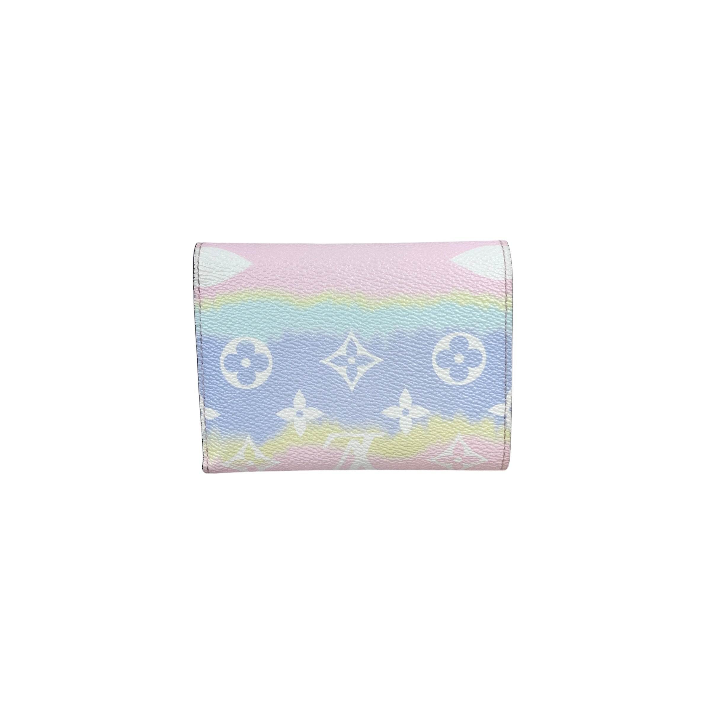 Escale Pink Victorine Logo Wallet w/ SHW