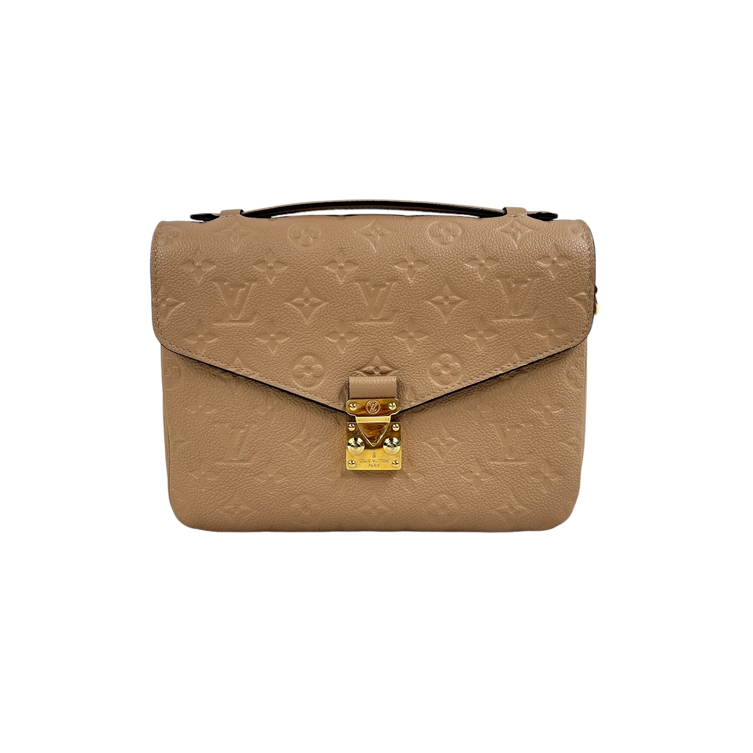 Nude Monogram Empriente Leather Pochette Metis w/GHW